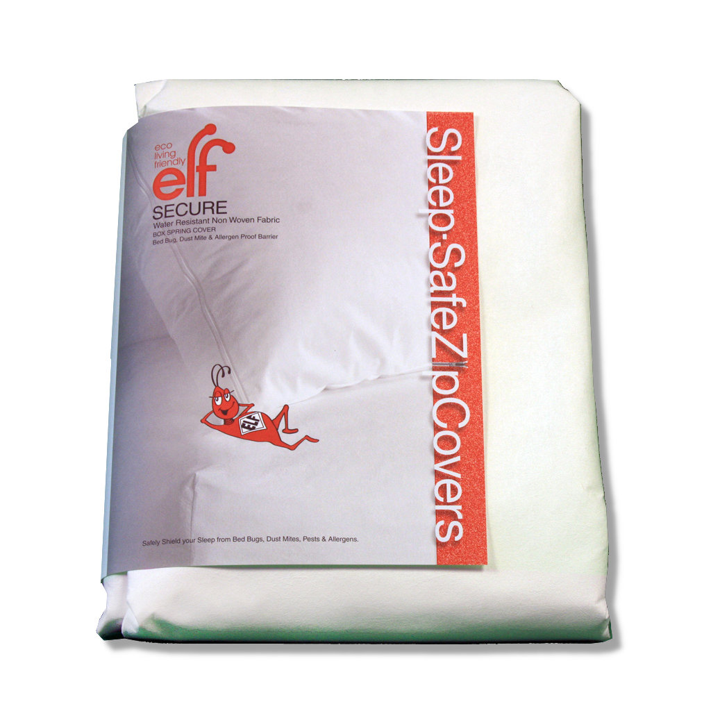 SleepSafeBedding Allergen, Bed Bug and Dust Mite Box Spring Protection