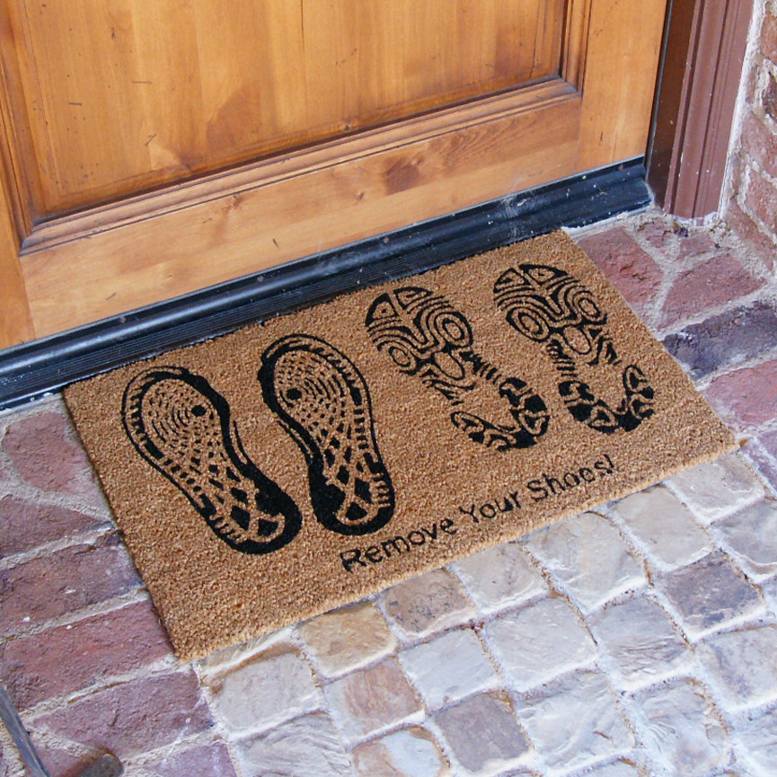 RubberCal, Inc. Remove Your Shoes Doormat & Reviews Wayfair