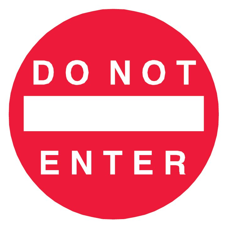 Wallhogs Do Not Enter Sign Wall Decal Wayfair