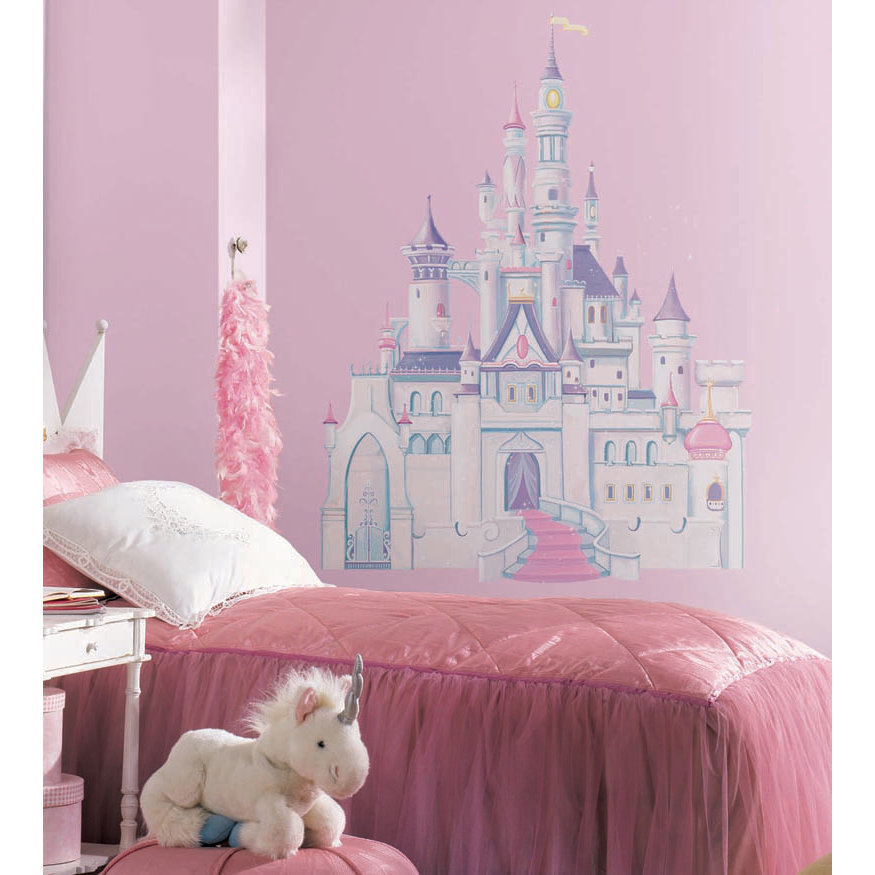Wallhogs Disney Cinderella Princess Castle Cutout Wall Decal Wayfair