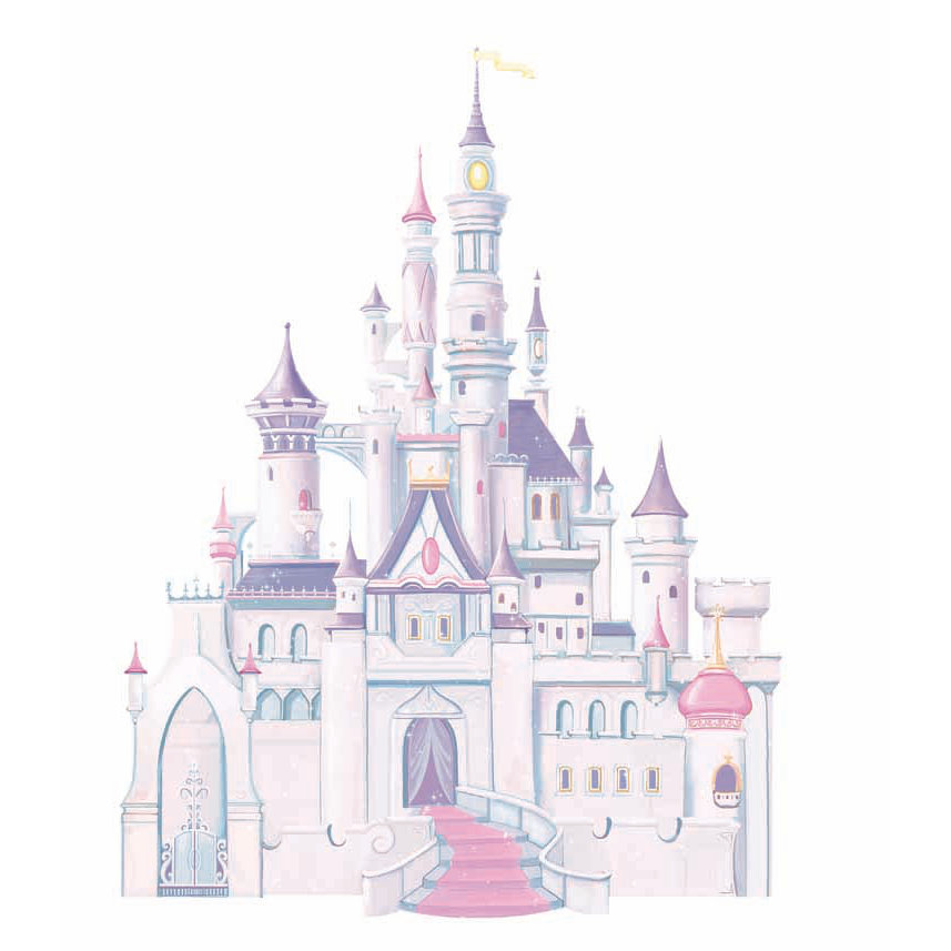 Wallhogs Disney Cinderella Princess Castle Cutout Wall Decal & Reviews
