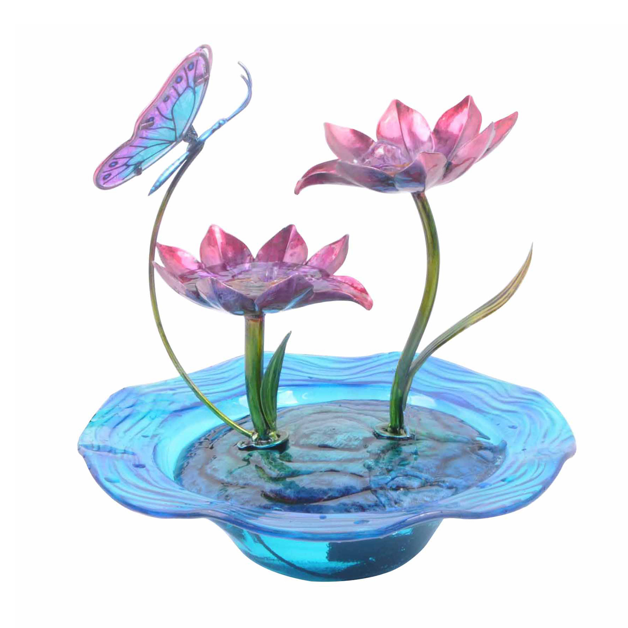 peaktop polyresin indoor hand painted butterfly glass peaktop polyresin indoor hand painted butterfly glass