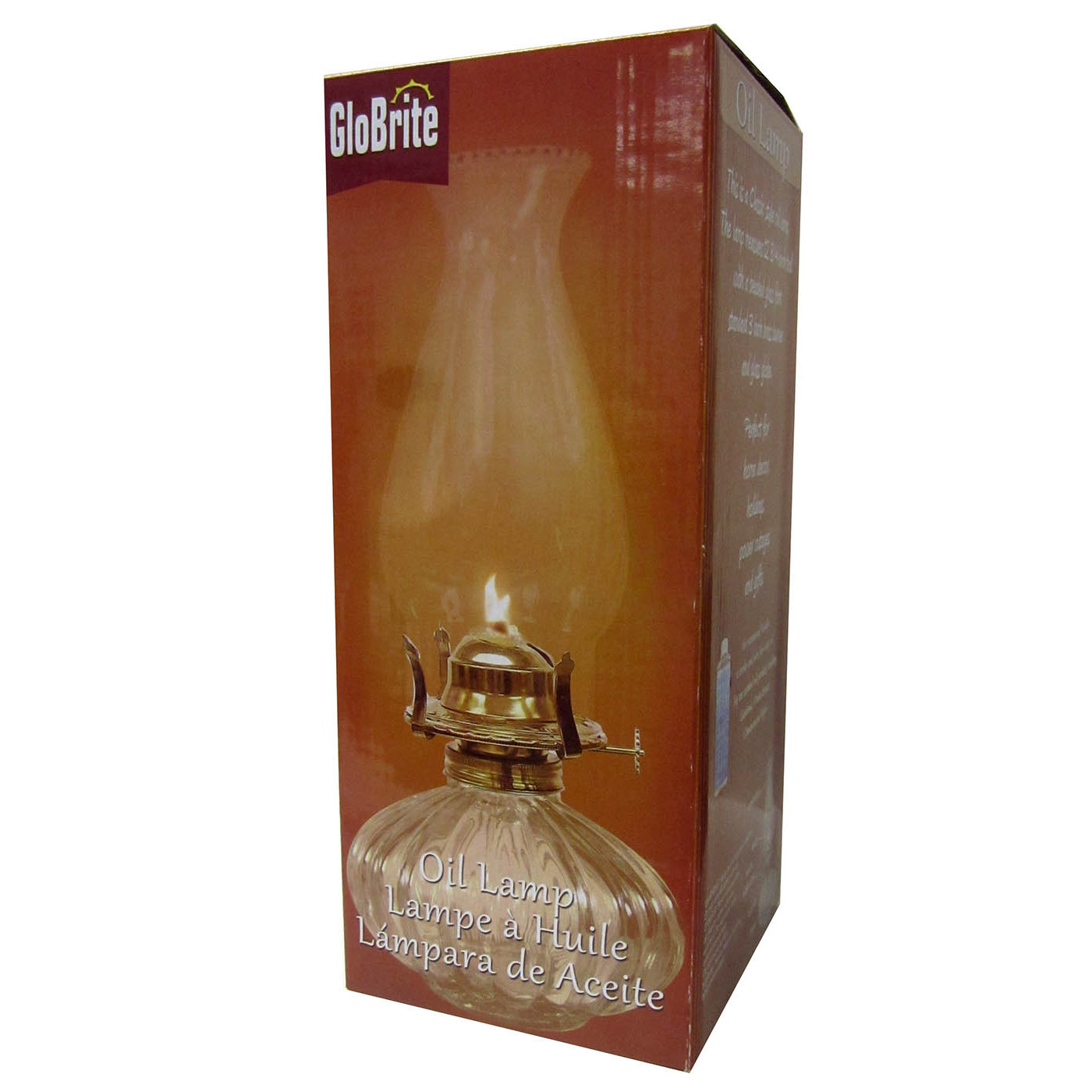 21st Century Products Ellipse Glass Hurricane Oil Lamp & Reviews Wayfair