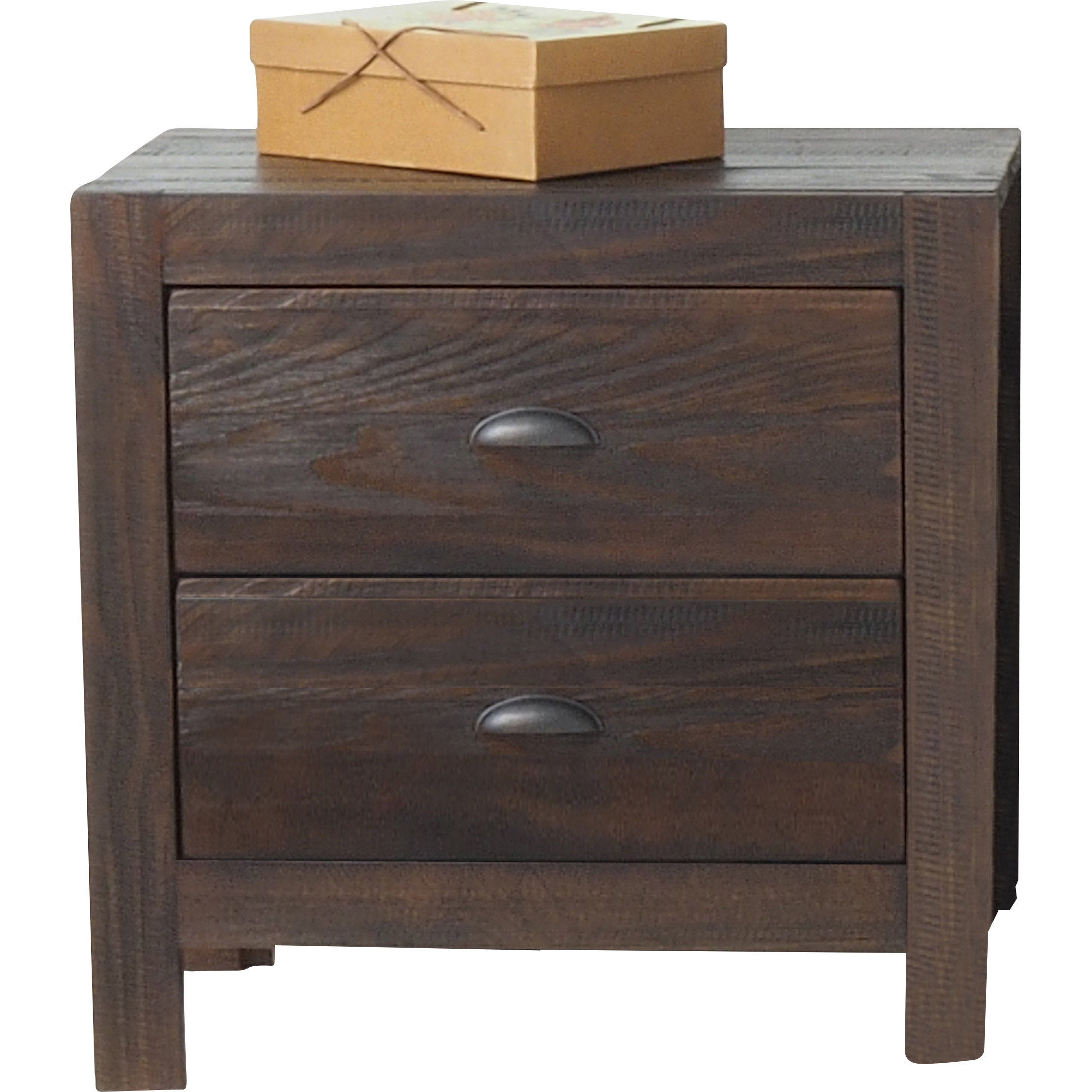 Grain Wood Furniture Montauk 2 Drawer Nightstand & Reviews Wayfair