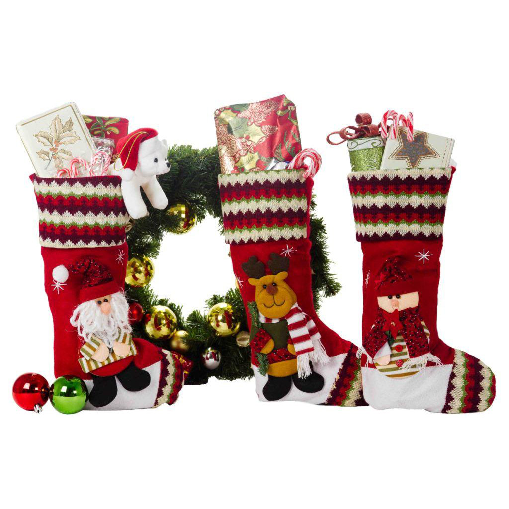 Imperial Home 3 Piece Christmas Stocking Set & Reviews Wayfair