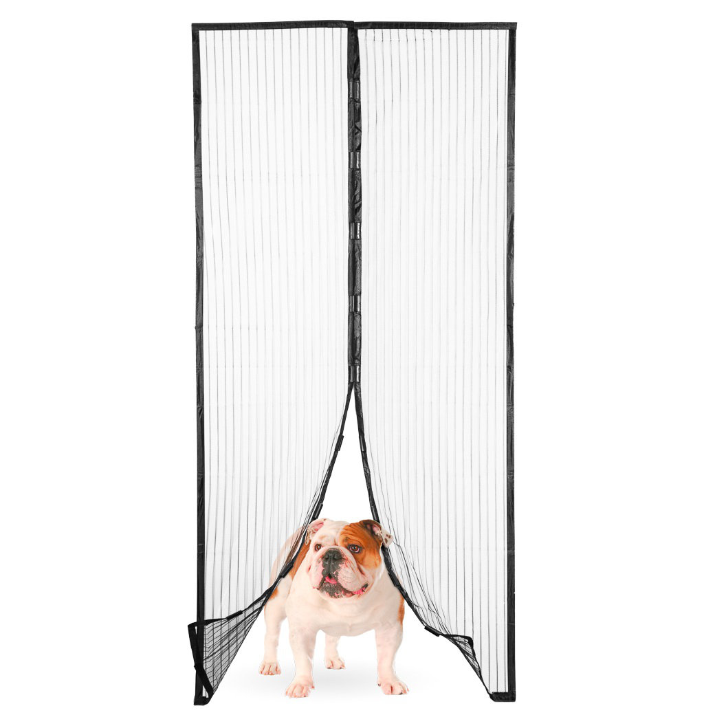 Imperial Home Magic Mesh Magnetic Screen Door with Butterfly Style ...