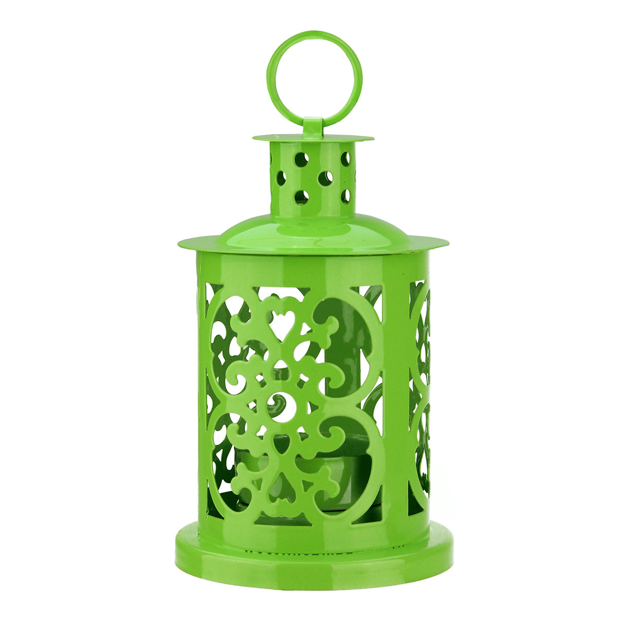 Northlight Shiny Wrought Iron Lantern & Reviews Wayfair