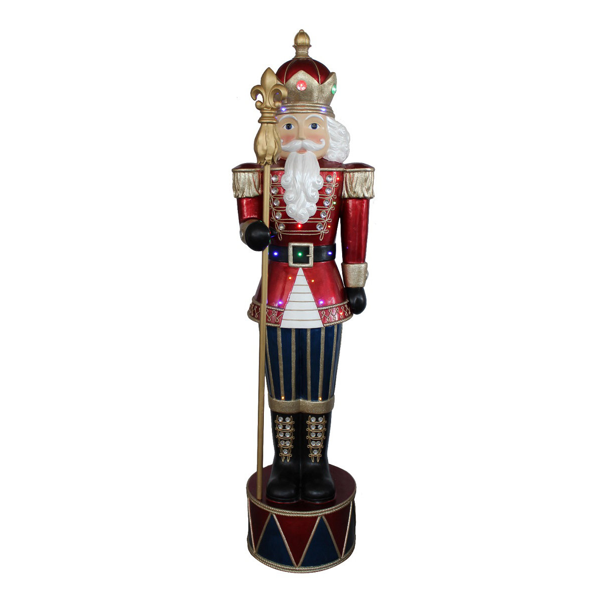 northlight led lighted commercial grade jeweled nutcracker northlight led lighted commercial grade jeweled nutcracker