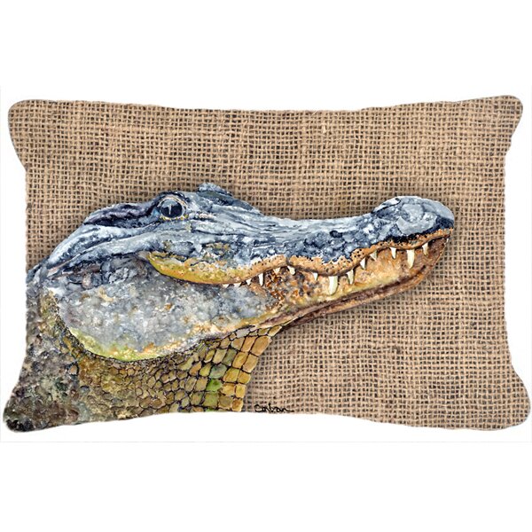 alligator body pillow