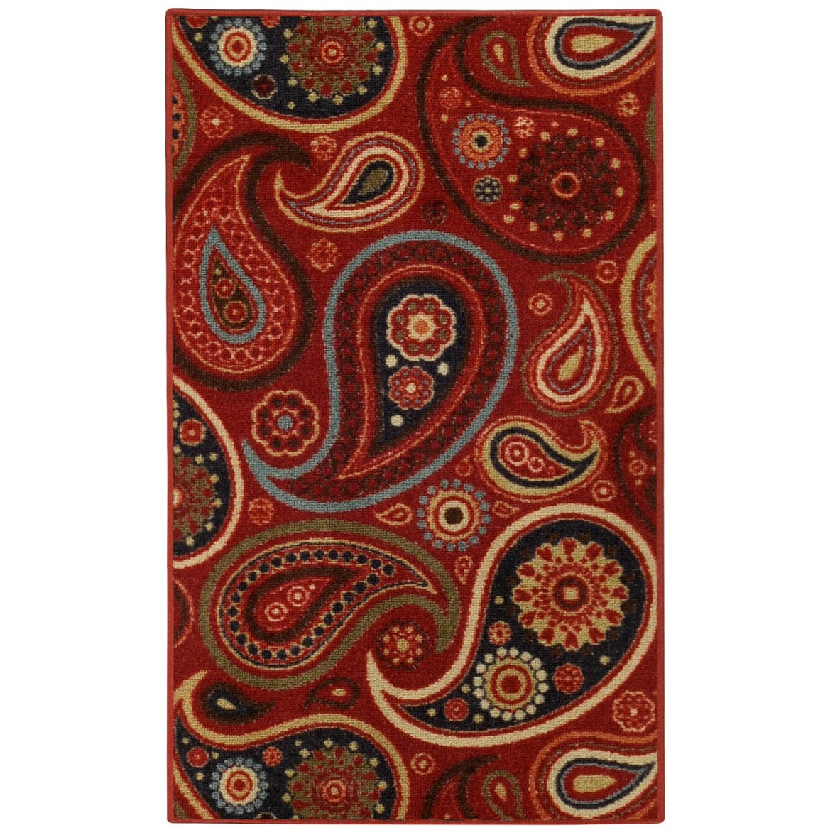 Rugnur Hammam Maxy Home Paisley Floral Red Area Rug & Reviews Wayfair