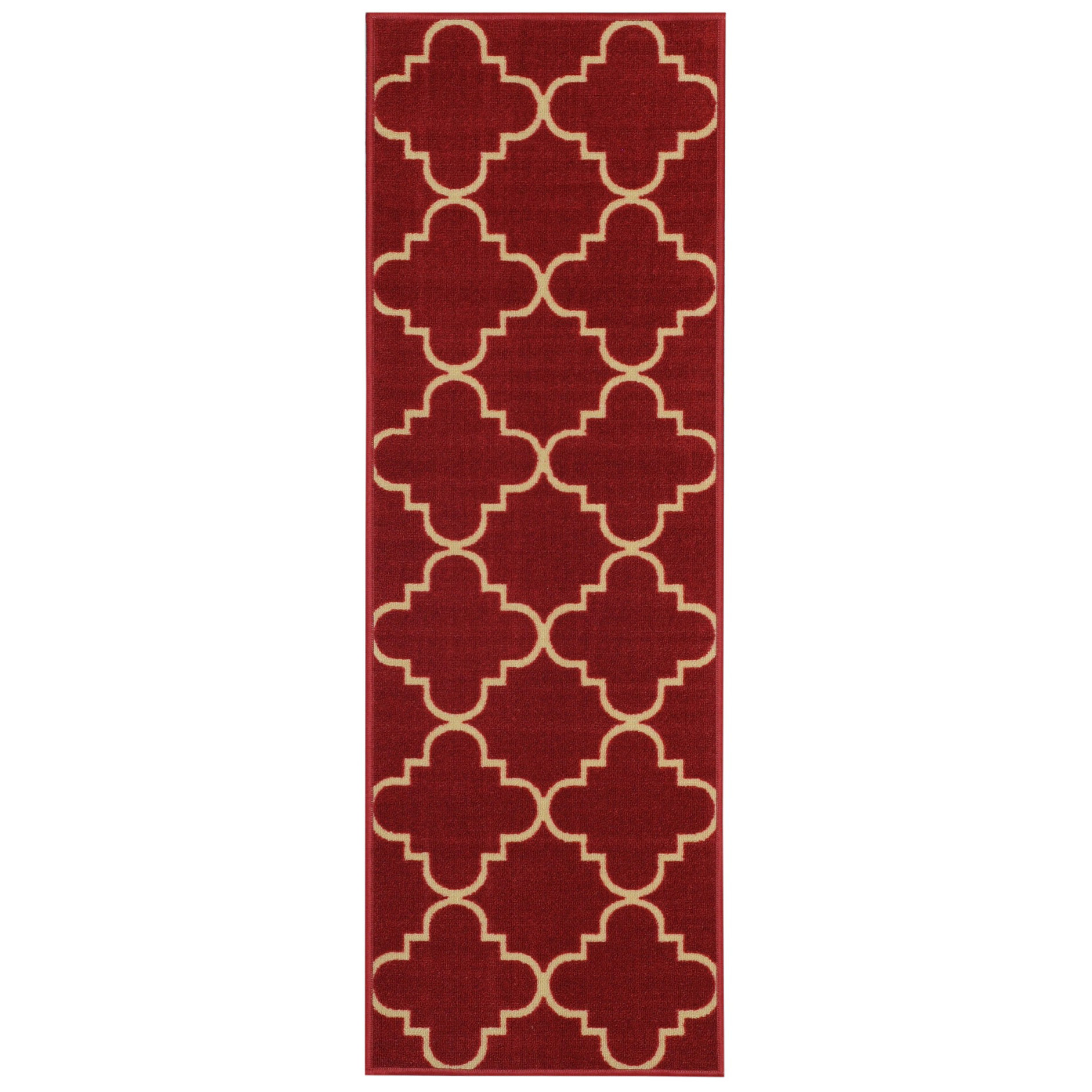 Rugnur Hammam Maxy Home Moroccan Trellis Red Area Rug & Reviews Wayfair