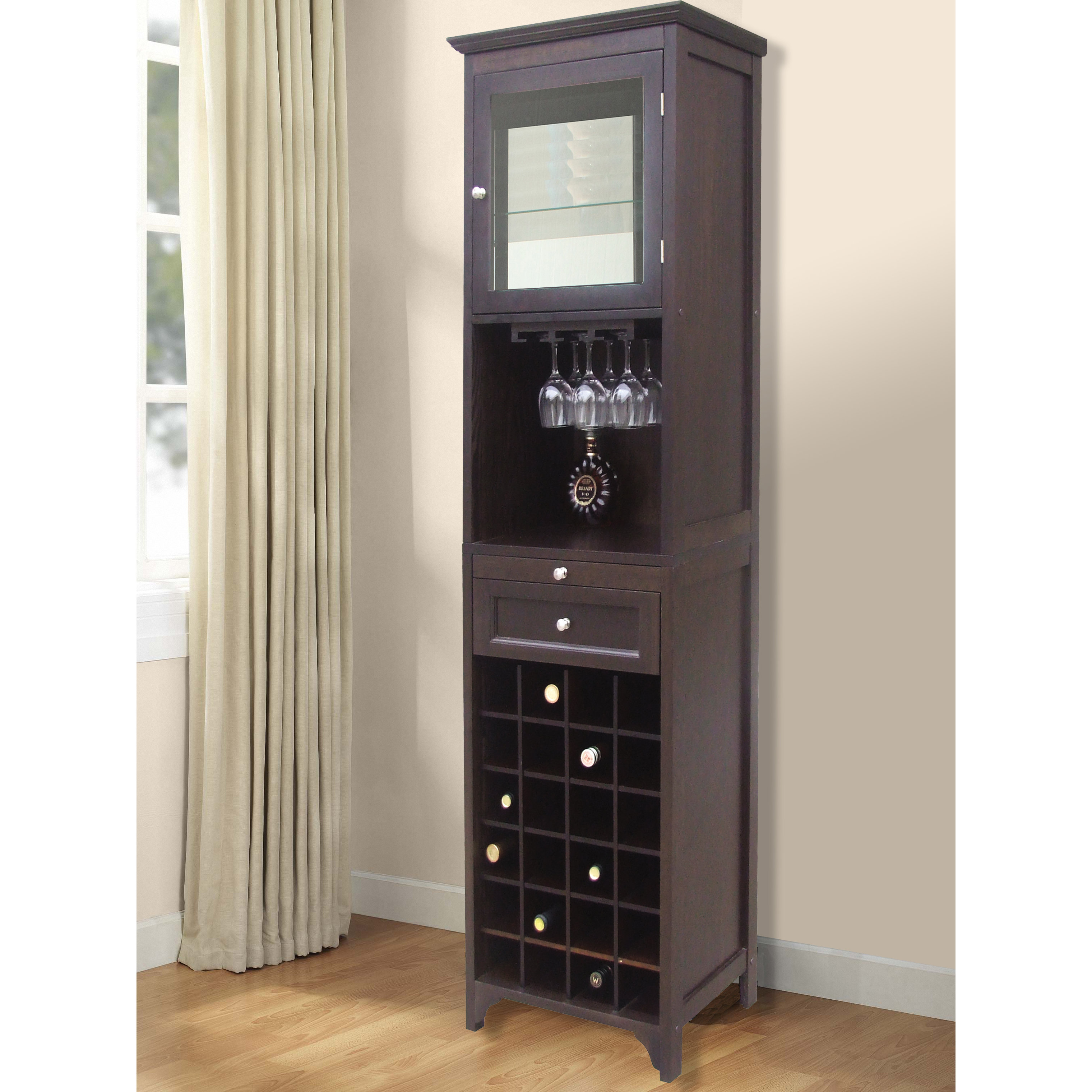 Darby Home Co McCar 24 Bottle Floor Wine & Reviews Wayfair
