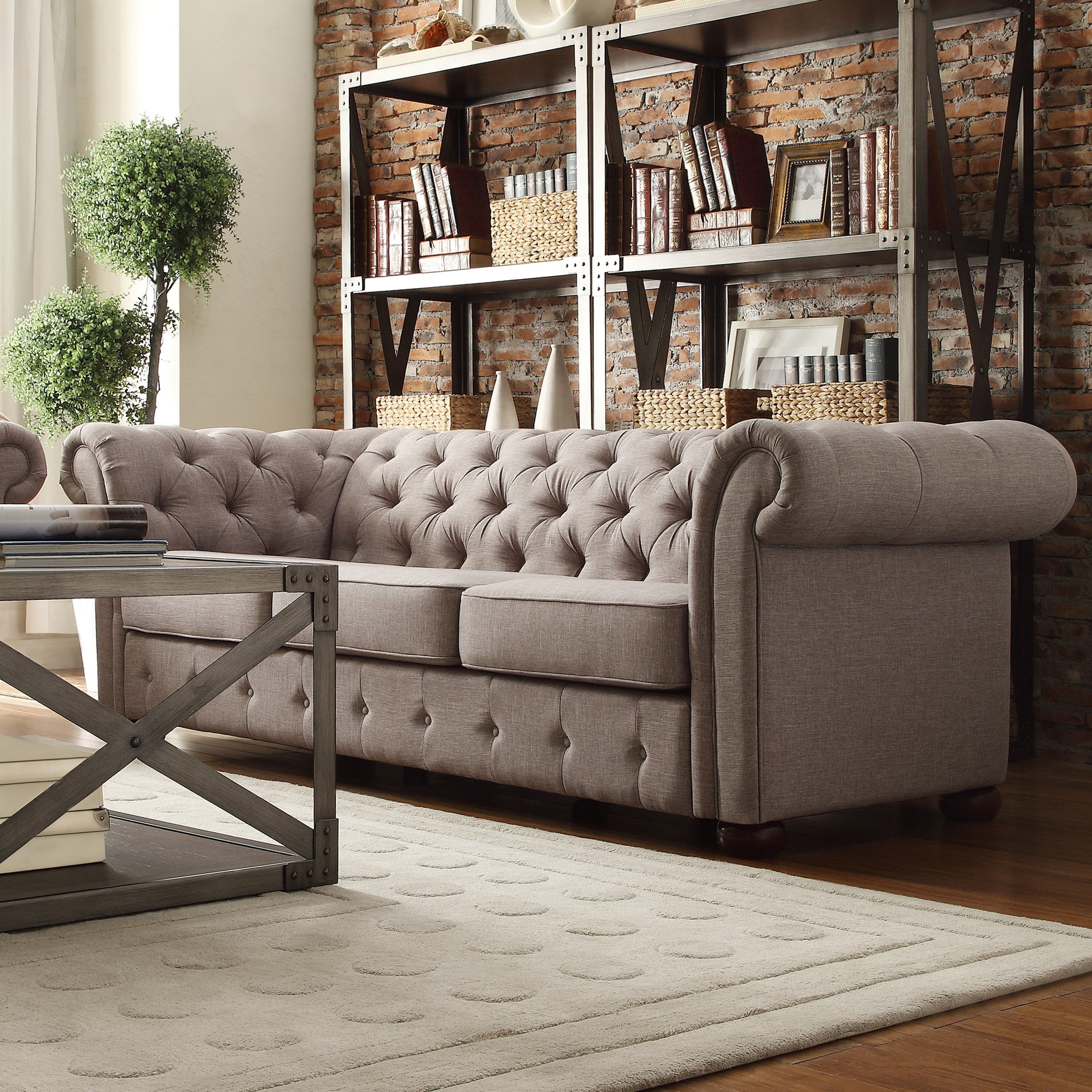 Darby Home Co Conners Tufted Sofa & Reviews Wayfair