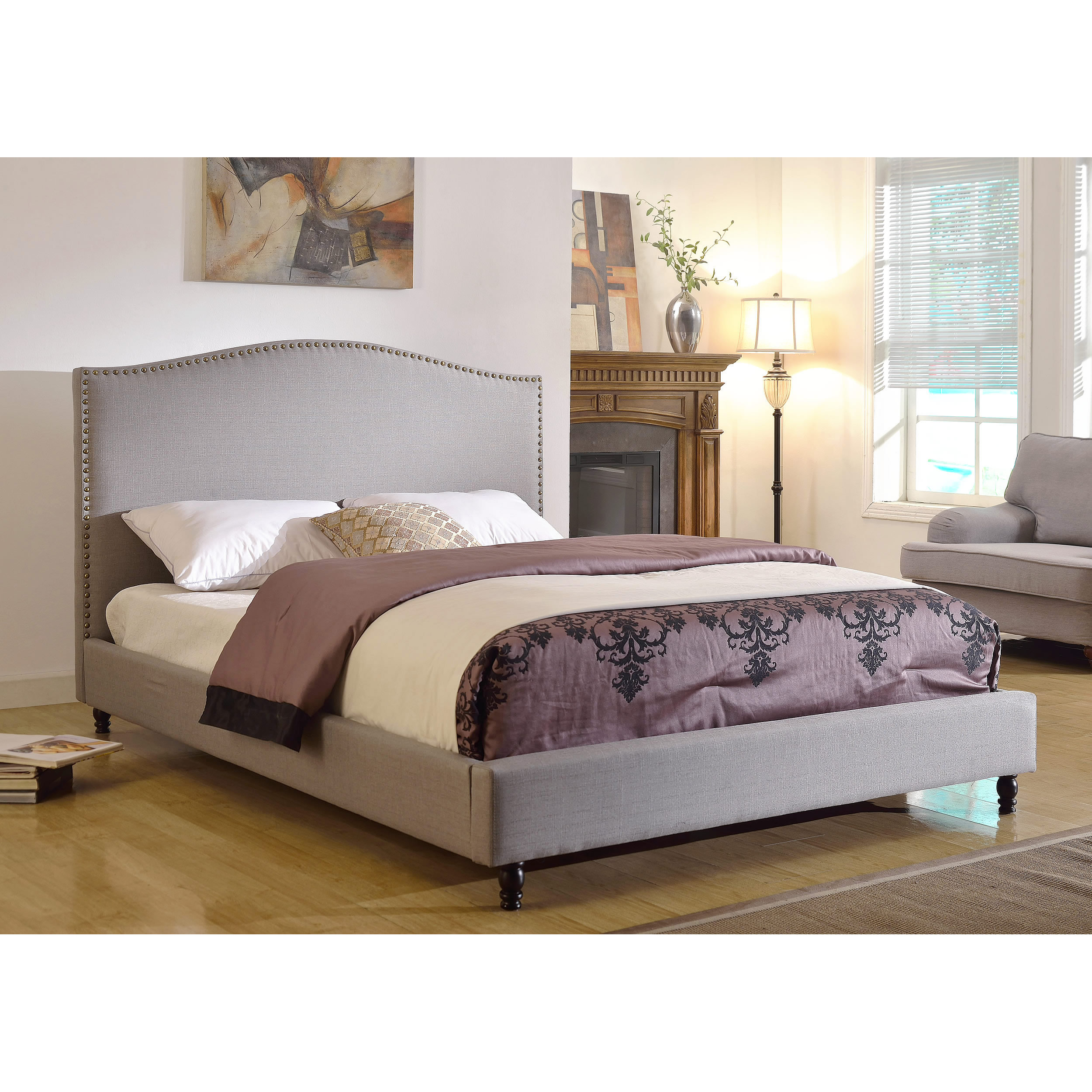 Darby Home Co Upholstered Platform Bed & Reviews Wayfair