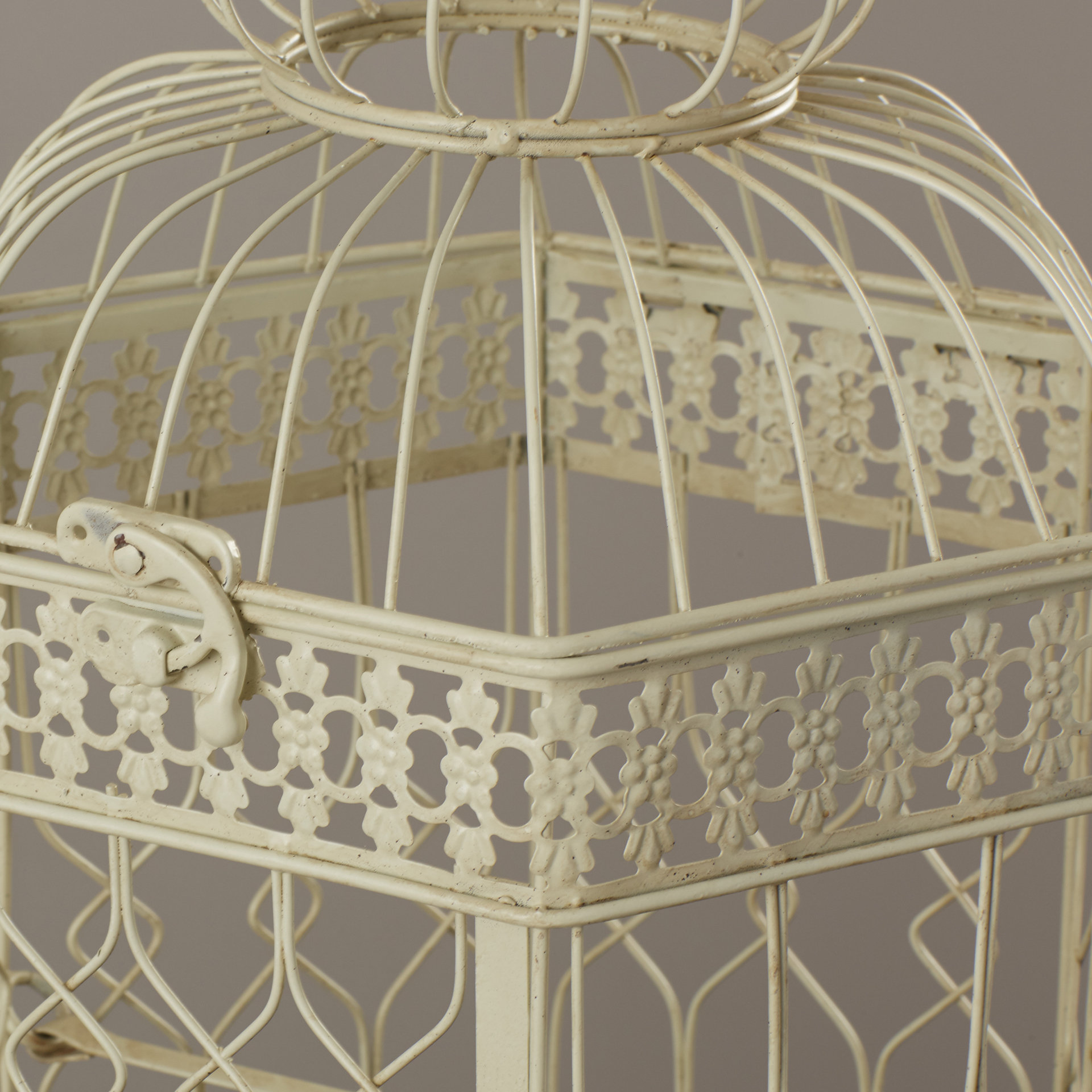 Darby Home Co 2 Piece Decorative Metal Bird Cage Set & Reviews Wayfair