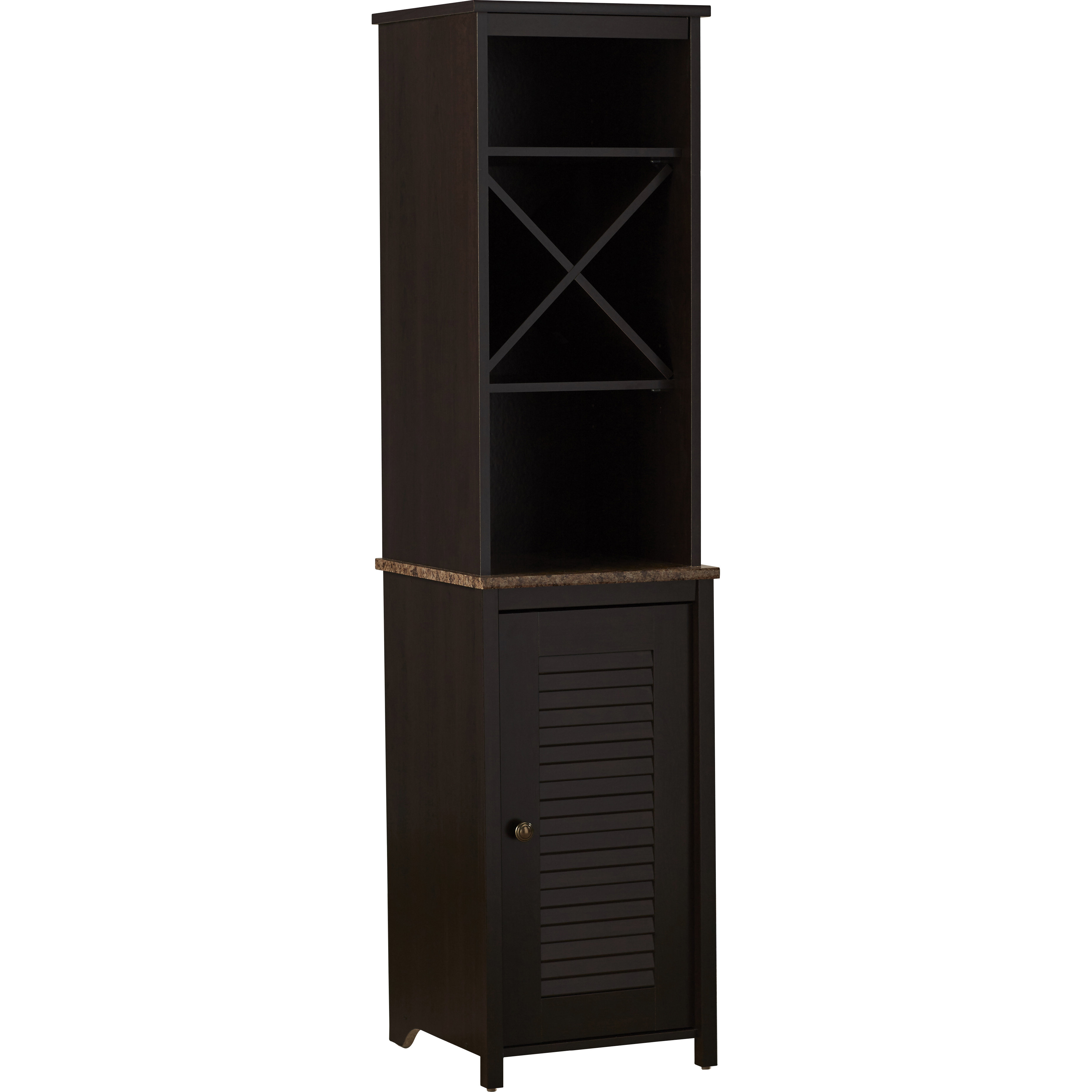 Darby Home Co Hilary Freestanding Linen Tower & Reviews Wayfair