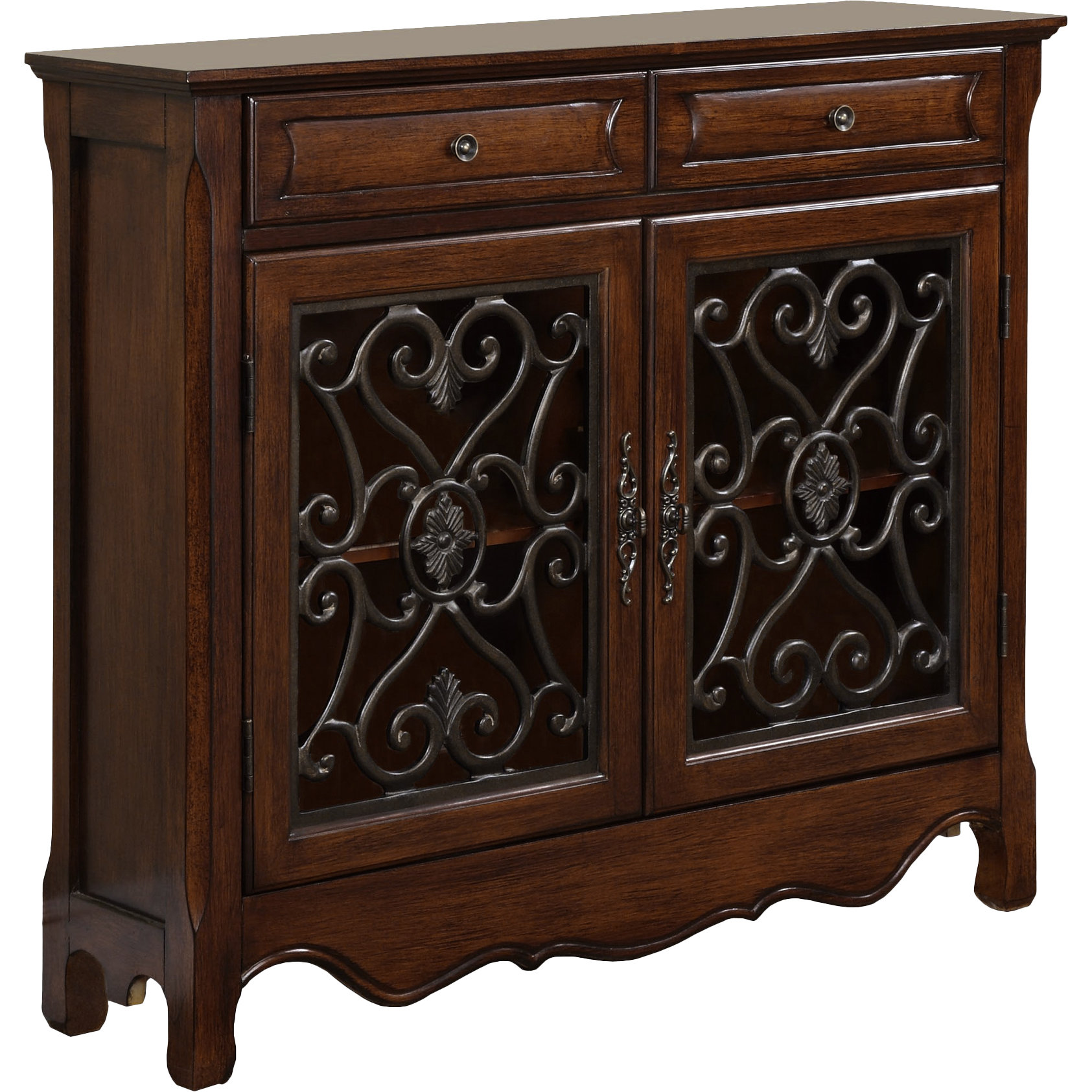 Darby Home Co Baldwin 2 Door and 2 Drawer & Reviews Wayfair