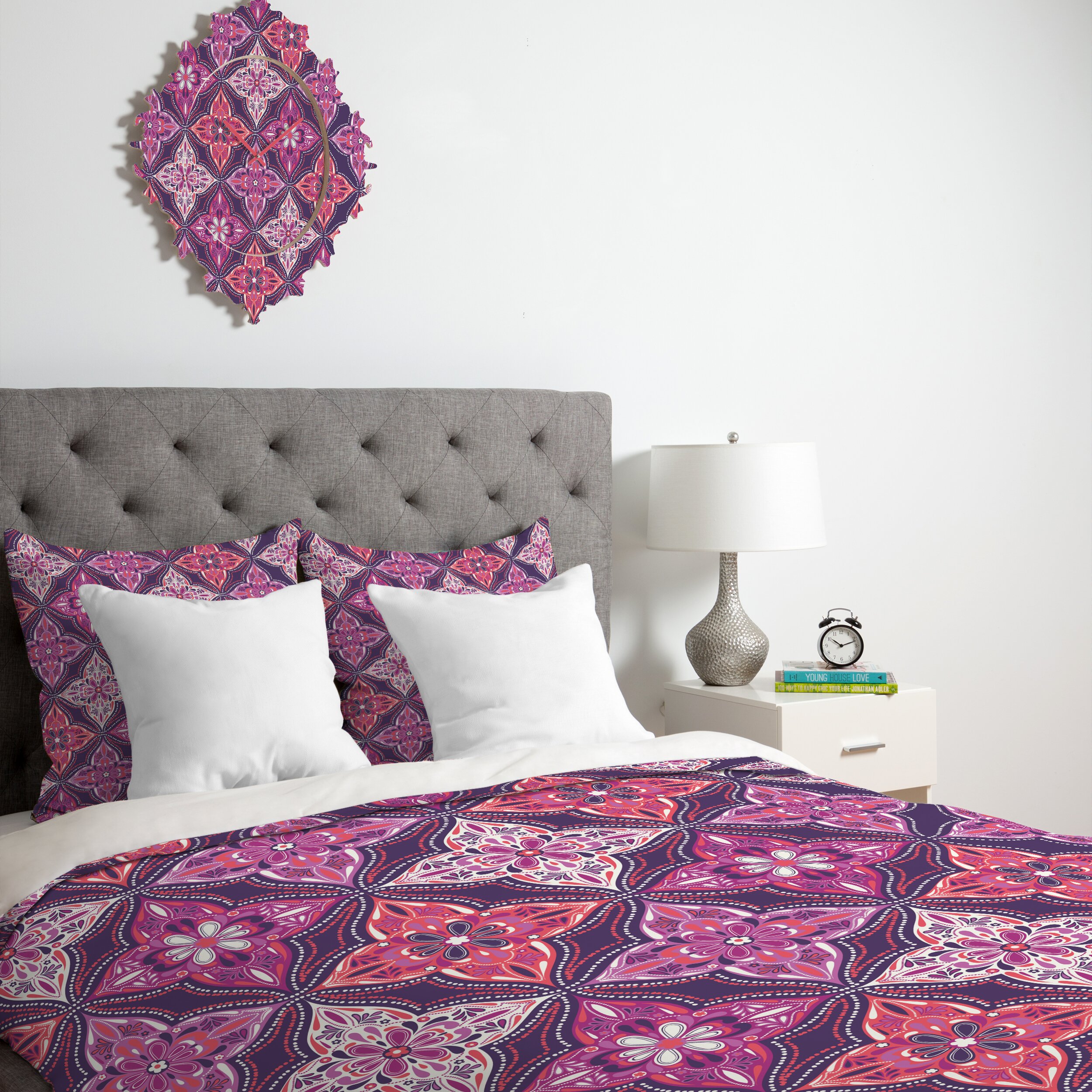 DENY Designs Khristian A Howell Provencal Lavender 5 Duvet Cover Collection & Reviews Wayfair