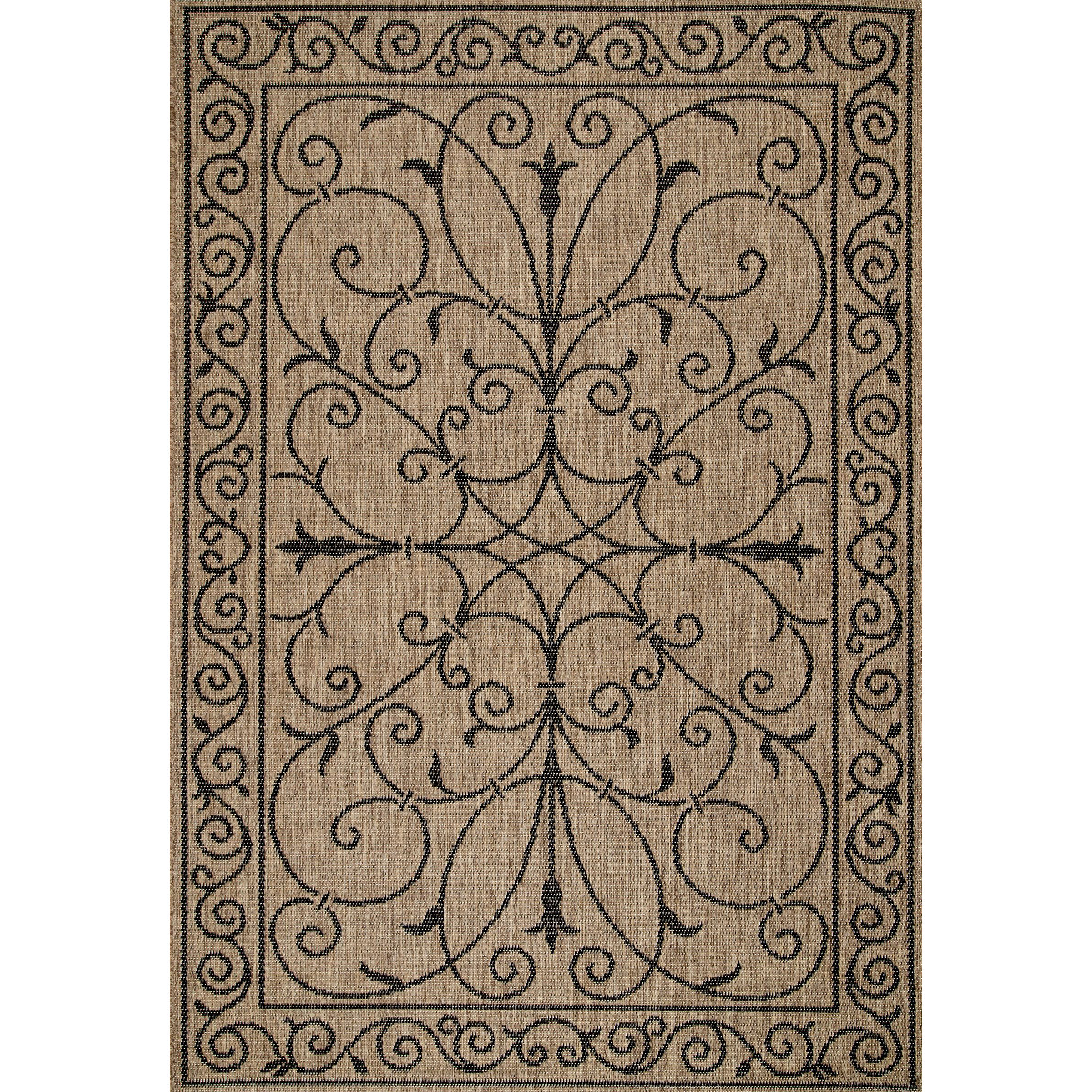 Darby Home Co Bradford Brown Warbray Indoor/Outdoor Area Rug & Reviews