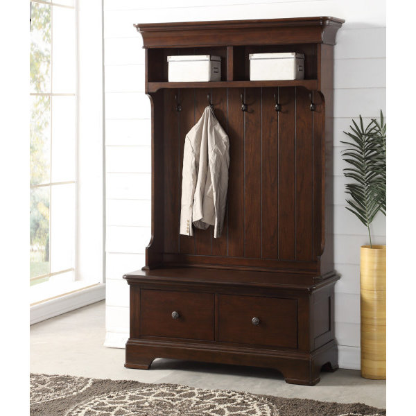 Darby Home Co Howland Hall Tree with Storage Bench & Reviews | Wayfair