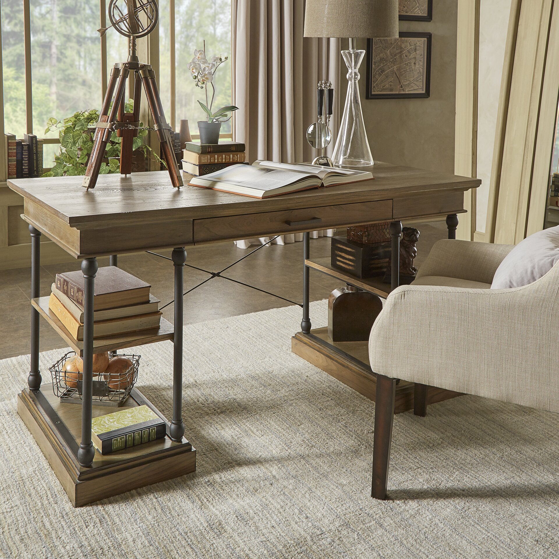 Darby Home Co Eastgate Writing Desk & Reviews | Wayfair