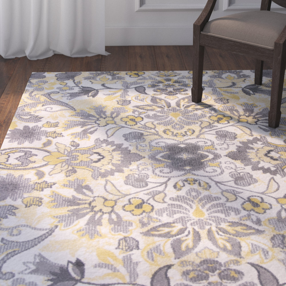 Darby Home Co Palatine Ivory Area Rug & Reviews Wayfair