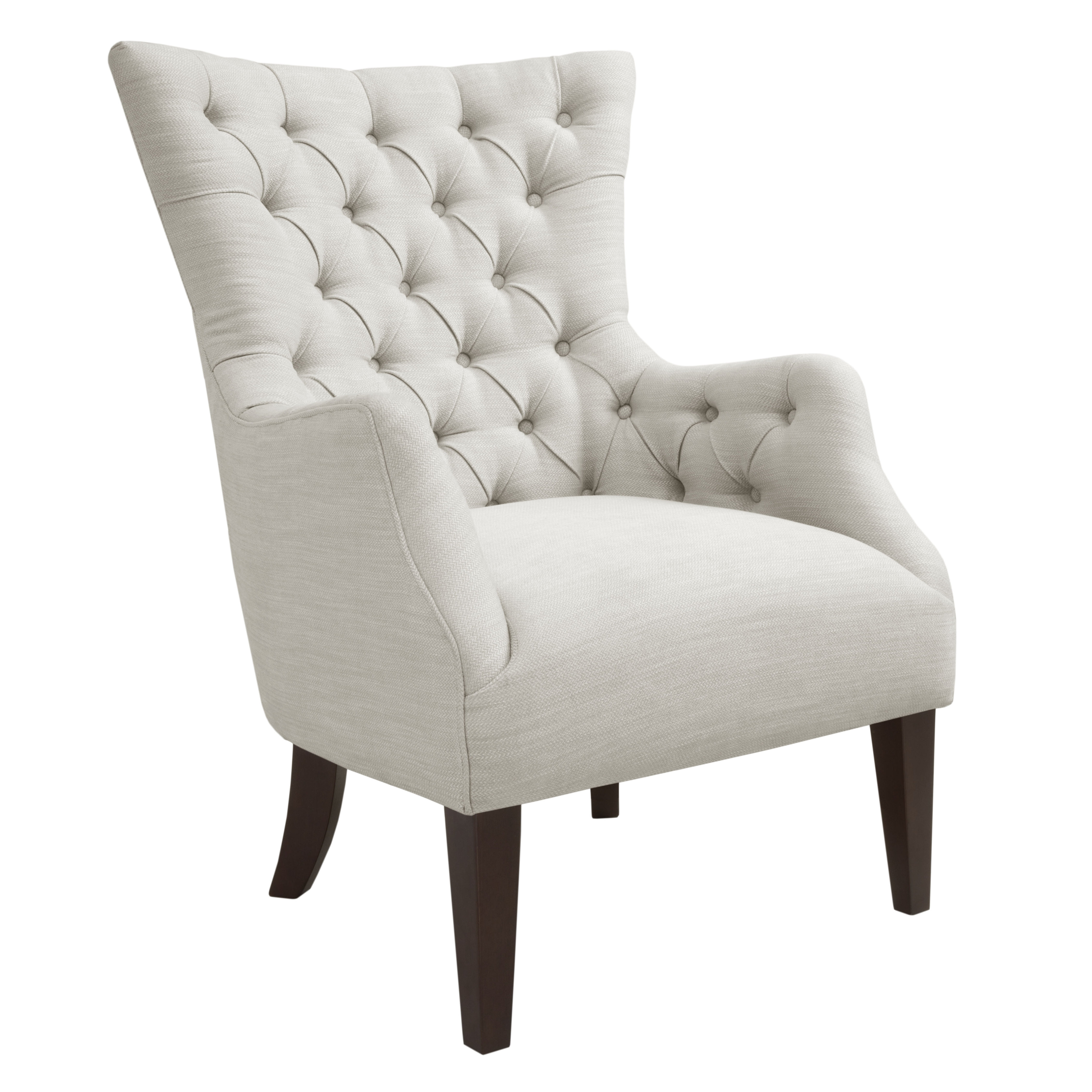 Darby Home Co Steelton Button Tufted Wing Back Arm Chair Reviews   Darby Home Co Steelton Button Tufted Wing Back Arm Chair 