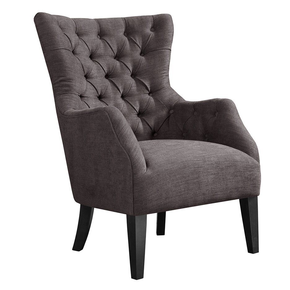 Darby Home Co Steelton Button Tufted Wing Back Arm Chair ...