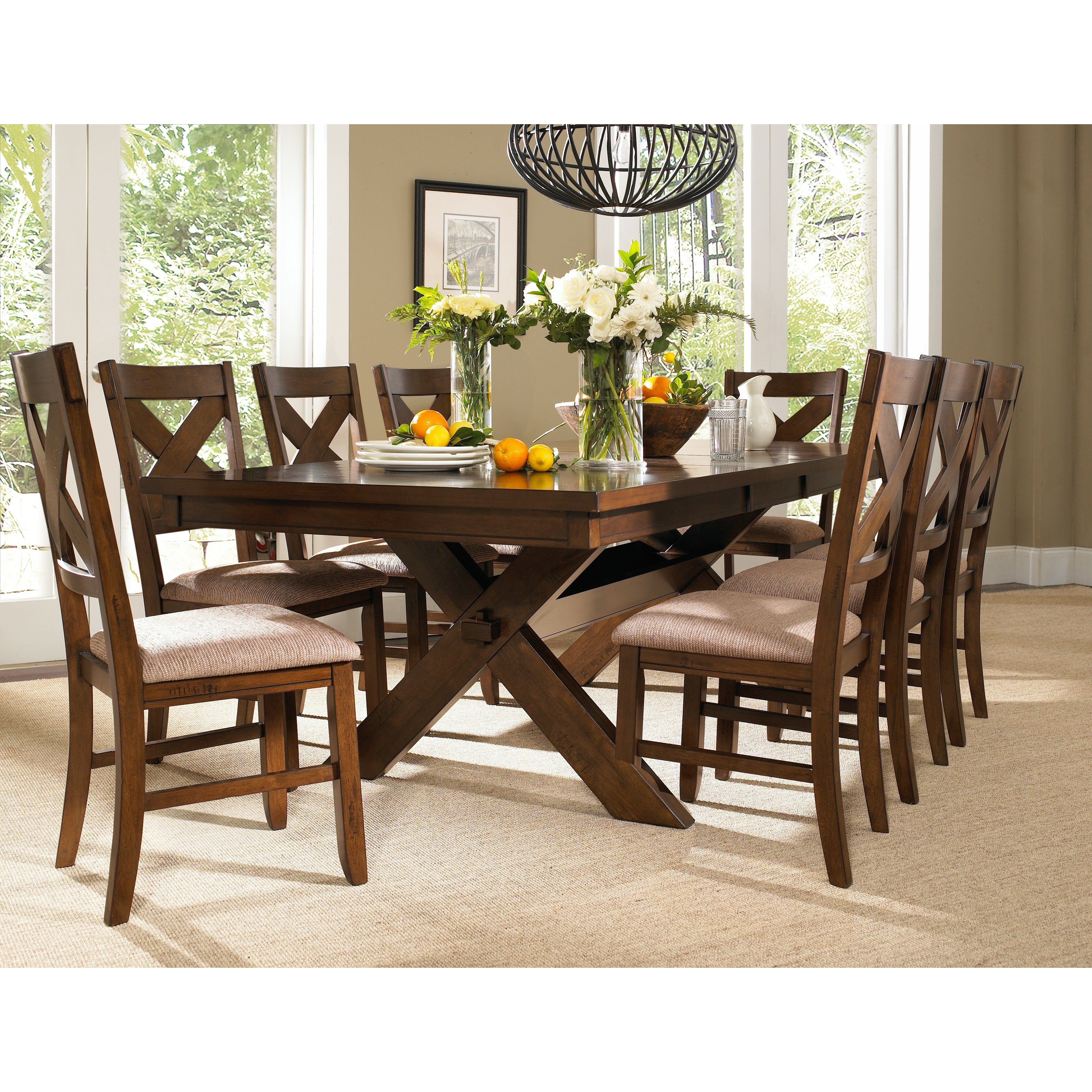 Alcott Hill Warsaw 9 Piece Dining Set Reviews Wayfair   Alcott Hill%25C2%25AE Warsaw 9 Piece Dining Set 