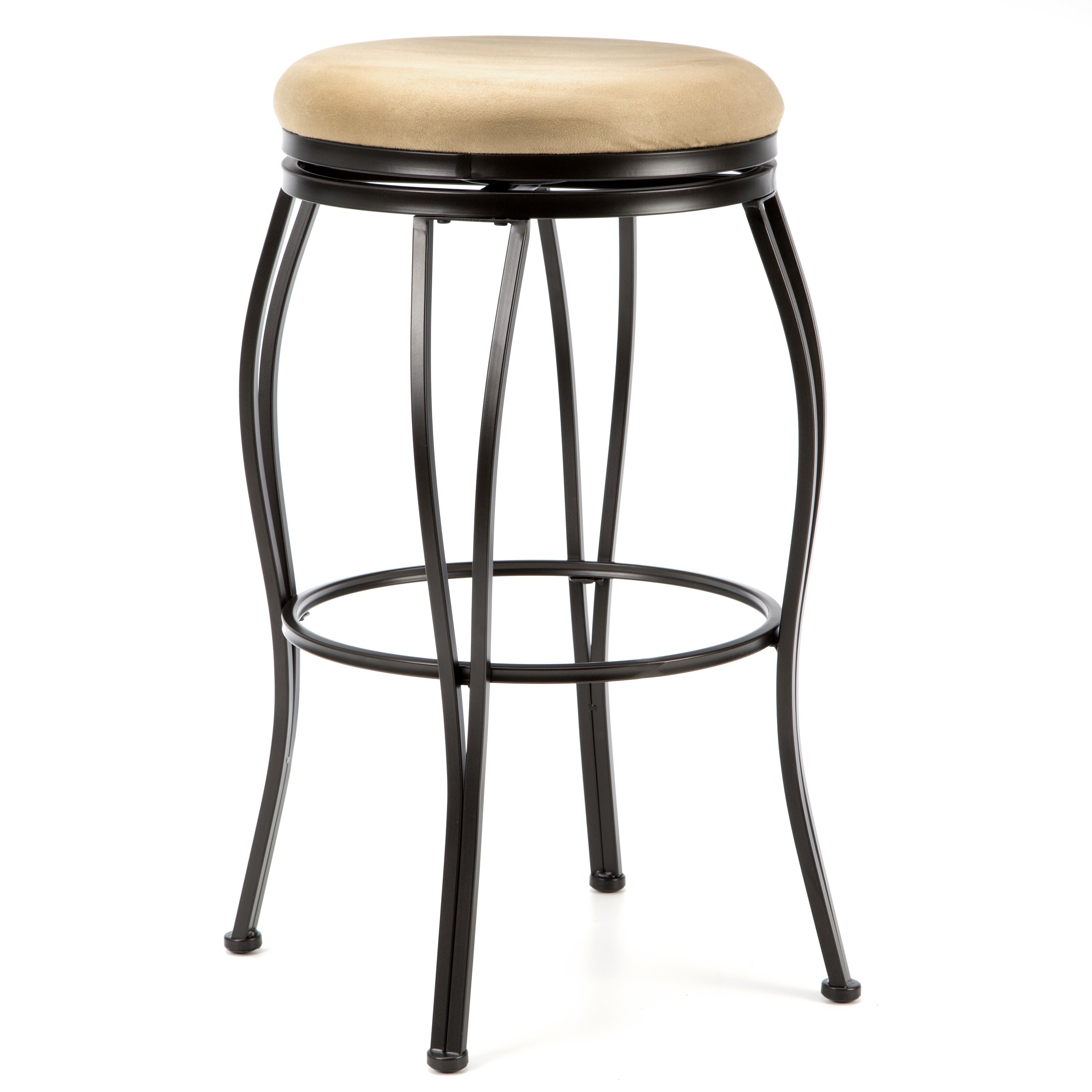 Alcott Hill Meyers 24" Swivel Bar Stool with Cushion ...