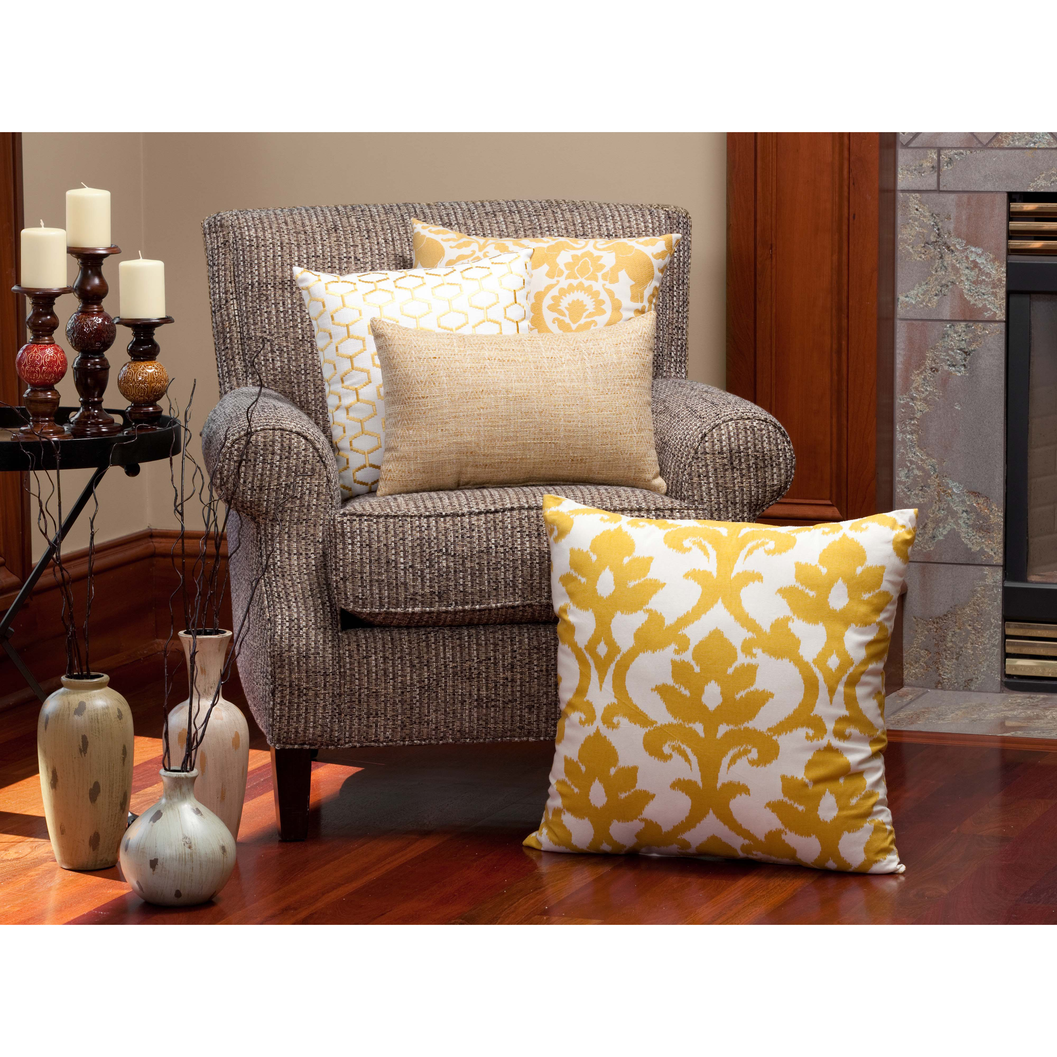 Charlton Home Eureka Throw Pillow & Reviews Wayfair
