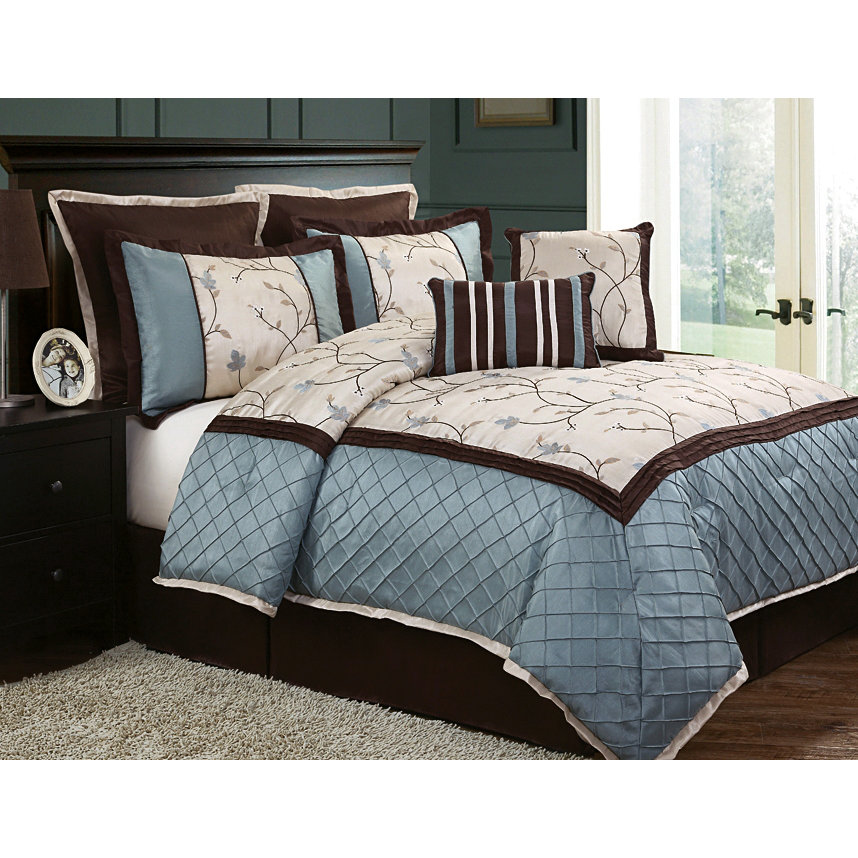 Alcott Hill Hilliard 8 Piece Comforter Set & Reviews Wayfair