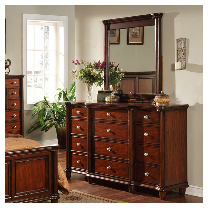 Alcott Hill Bancroft Woods 12 Drawer Dresser & Reviews Wayfair