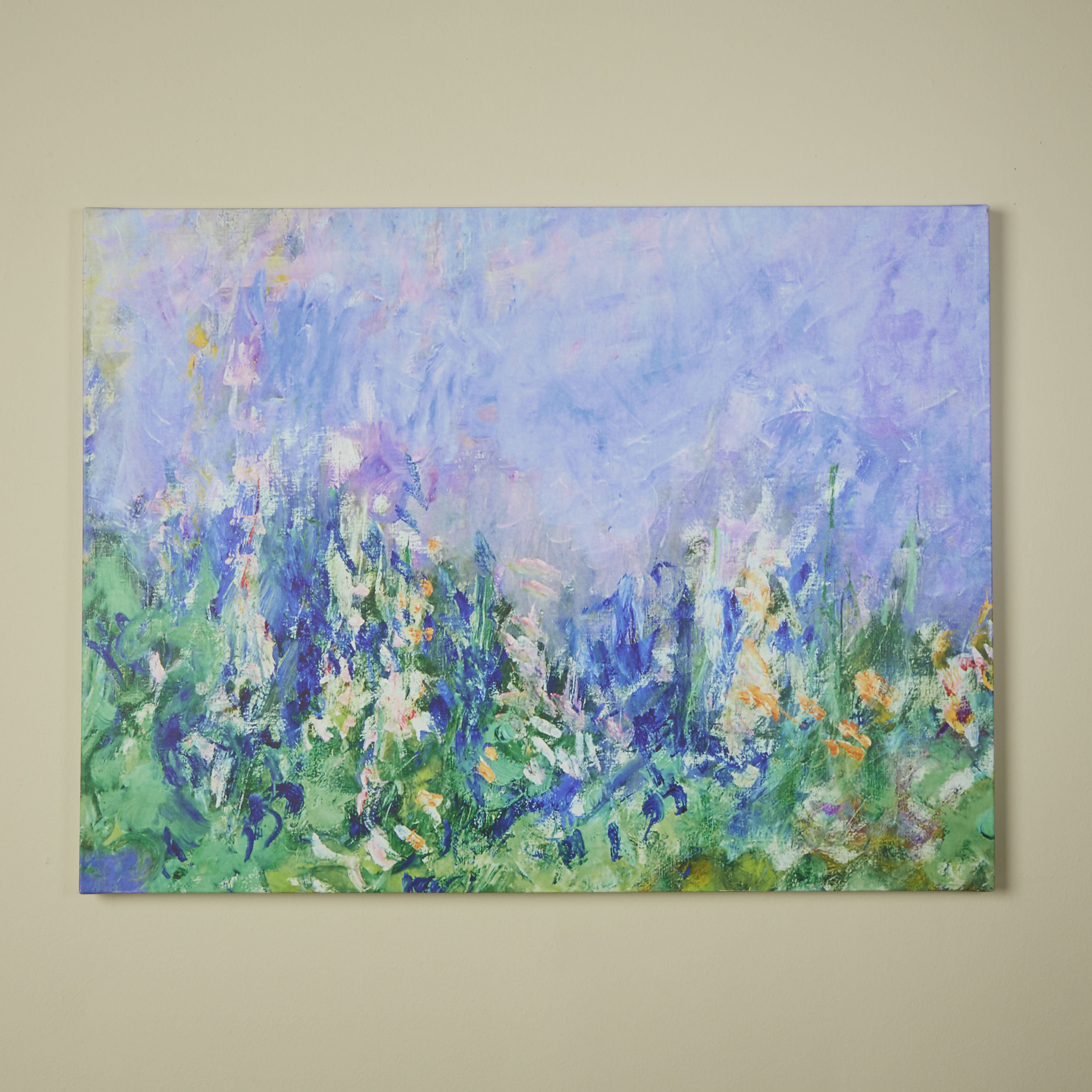 Alcott Hill Lavender Fields Painting Print on Canvas & Reviews Wayfair.ca