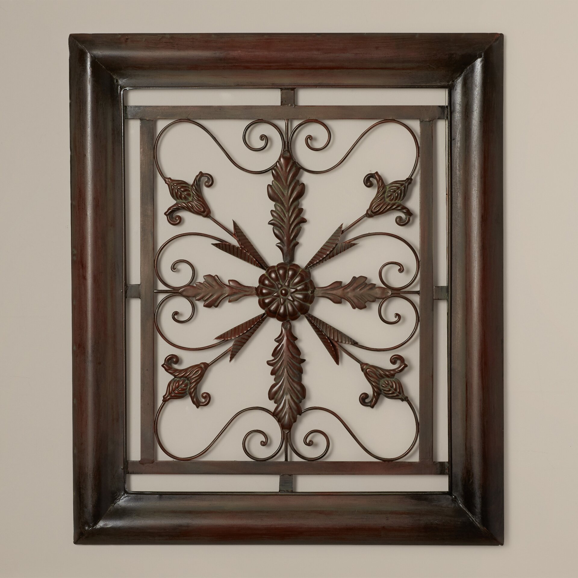 Charlton Home Bayliss Square Scroll Wall Decor & Reviews | Wayfair