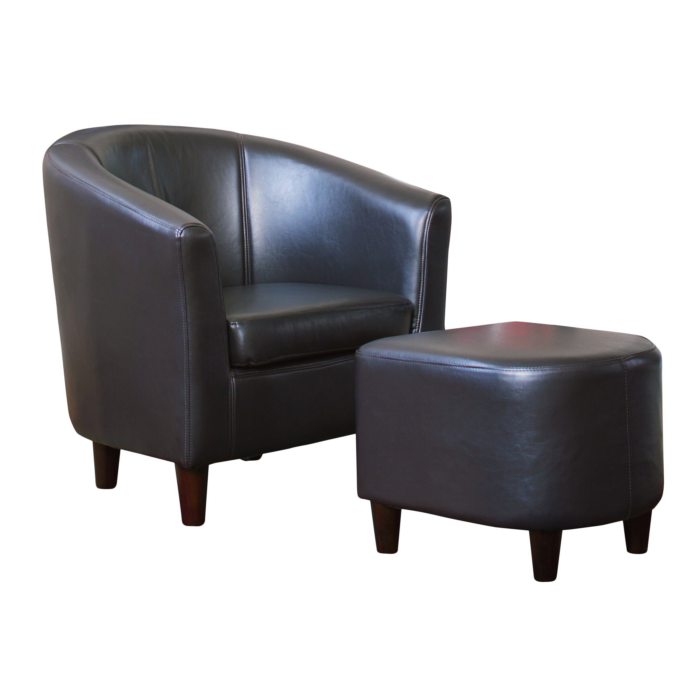 Dmitri Lounge Chair and Ottoman Set | Wayfair