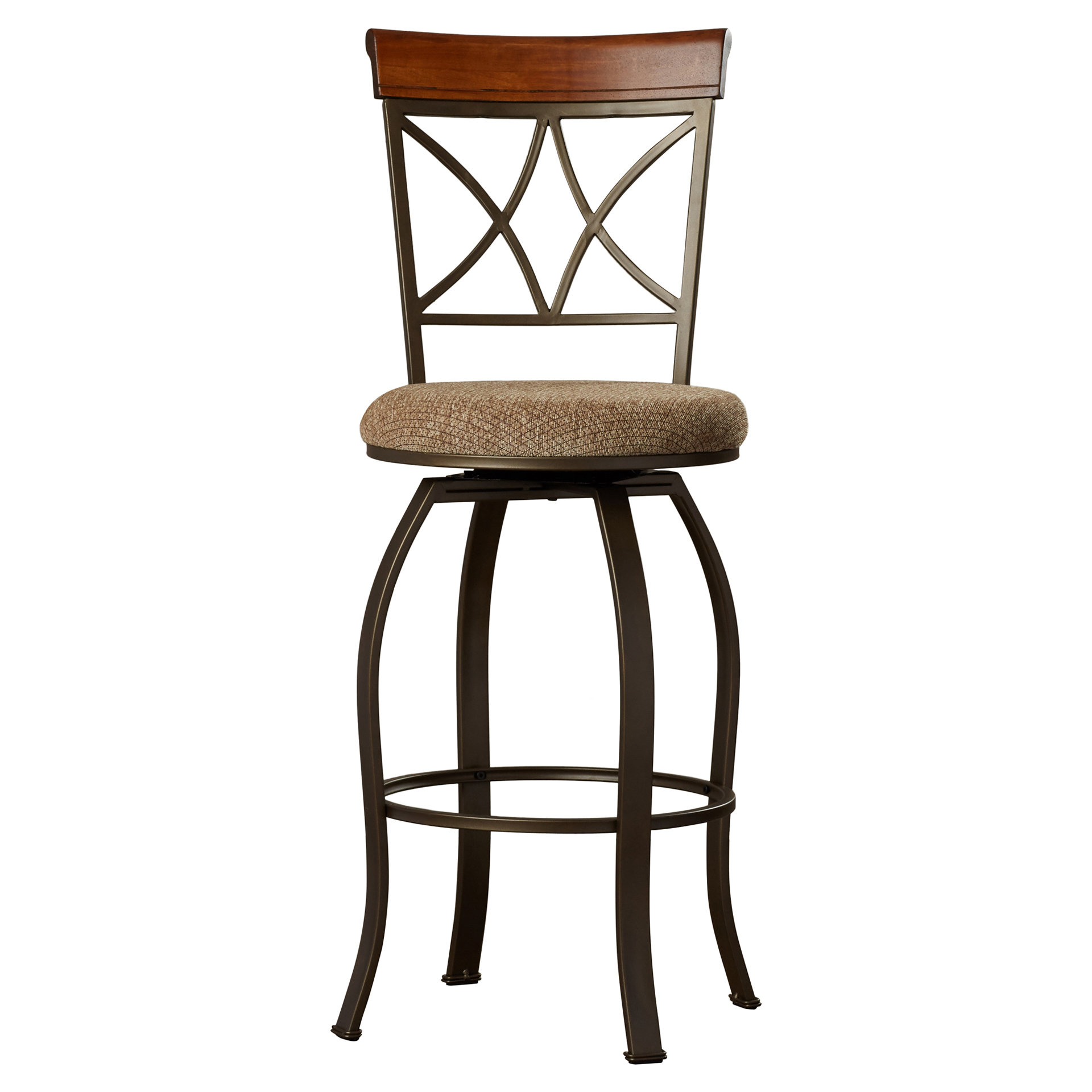 Charlton Home Follmer 29" Swivel Bar Stool with Cushion & Reviews Wayfair