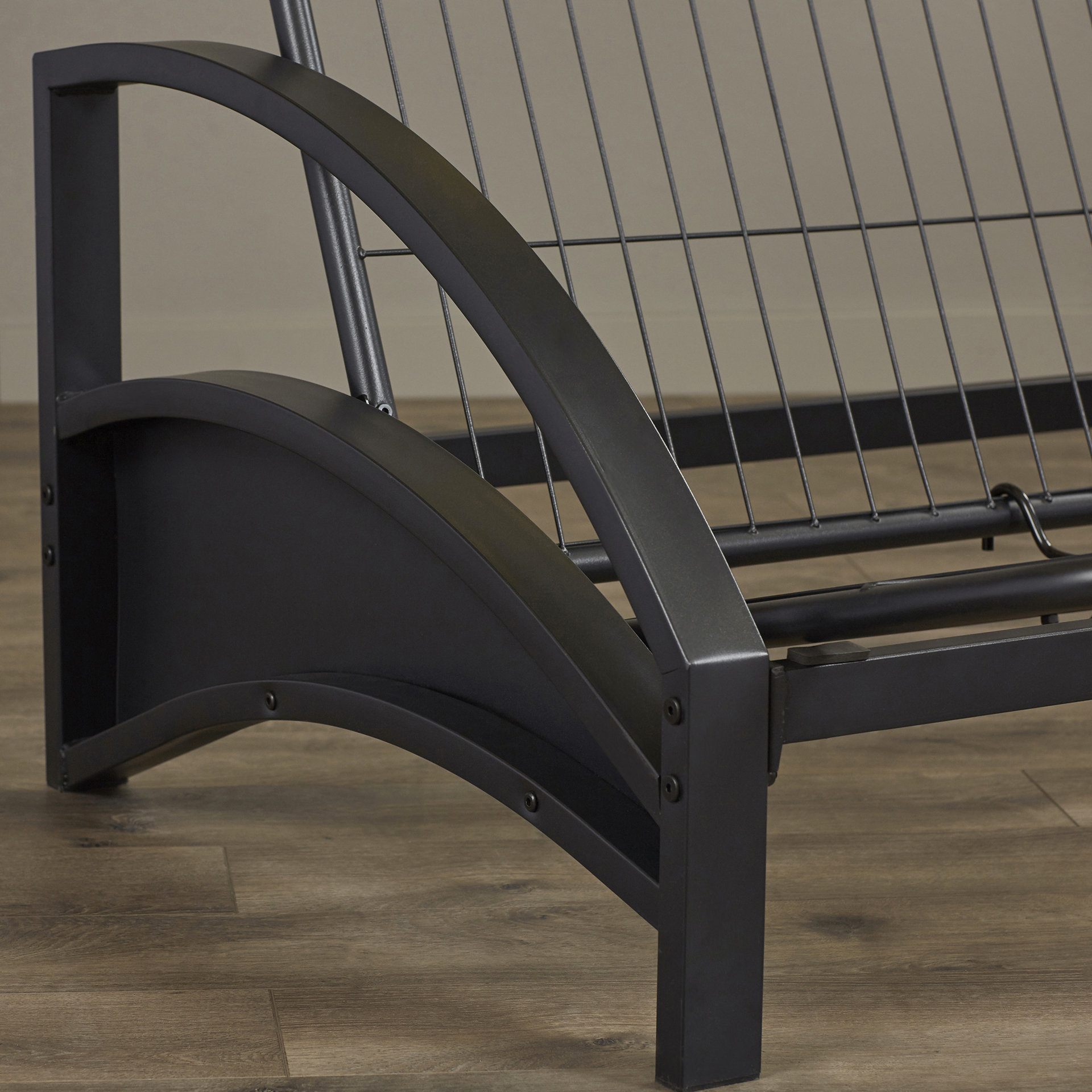 Charlton Home Mylner Metal Futon Frame & Reviews Wayfair