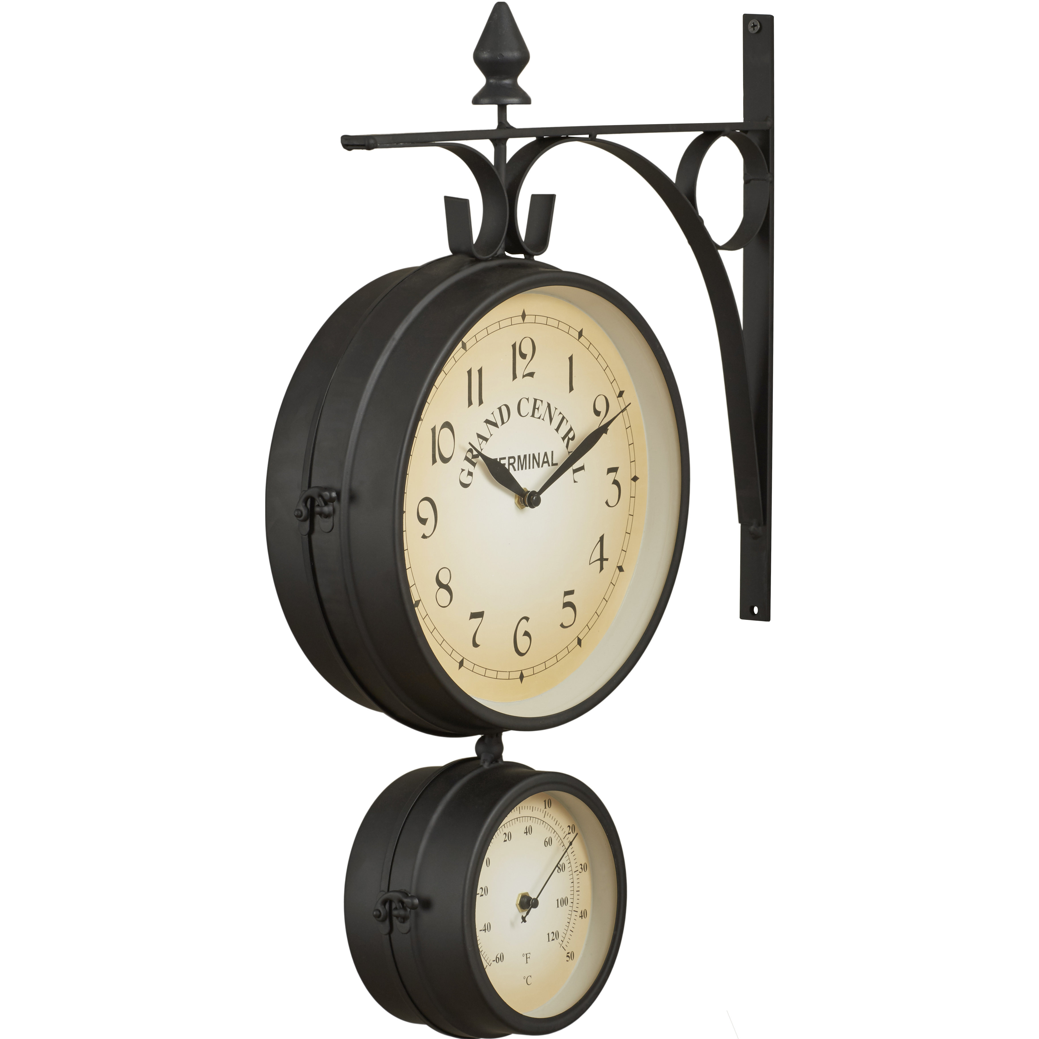 Charlton Home 14" Bracket Wall Clock & Reviews Wayfair