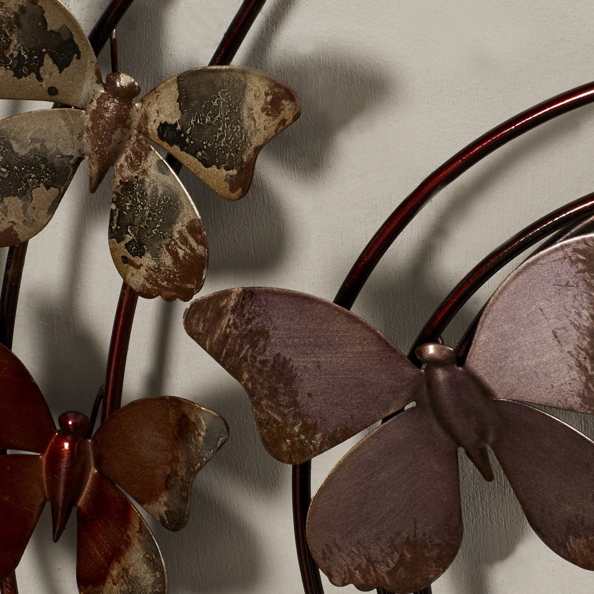 Charlton Home Swirling Butterflies Wall Decor & Reviews Wayfair