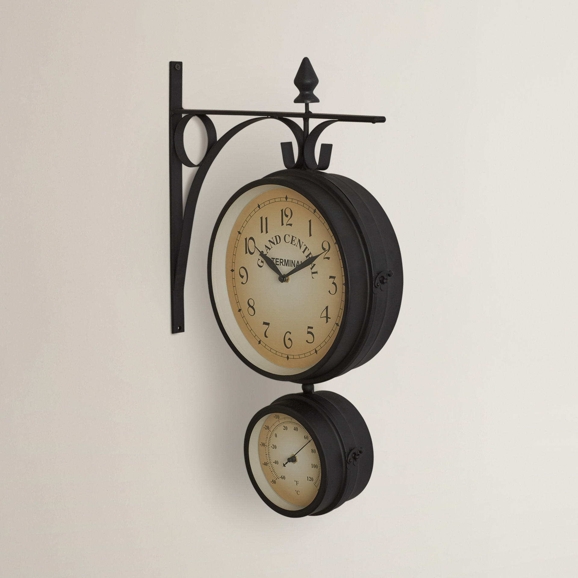 Charlton Home 14" Bracket Wall Clock & Reviews Wayfair