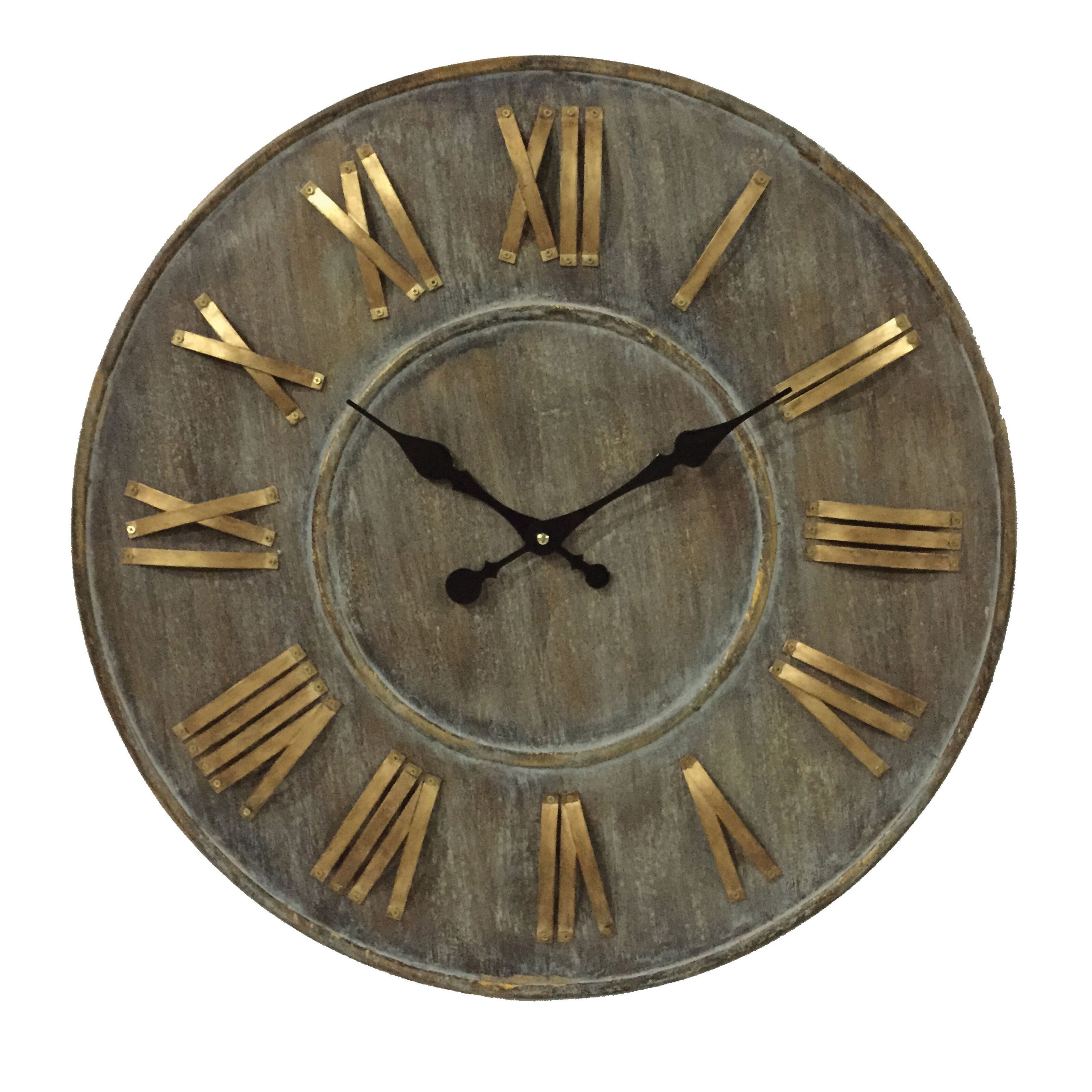 Download Trent Austin Design Roman Numeral Wall Clock & Reviews | Wayfair
