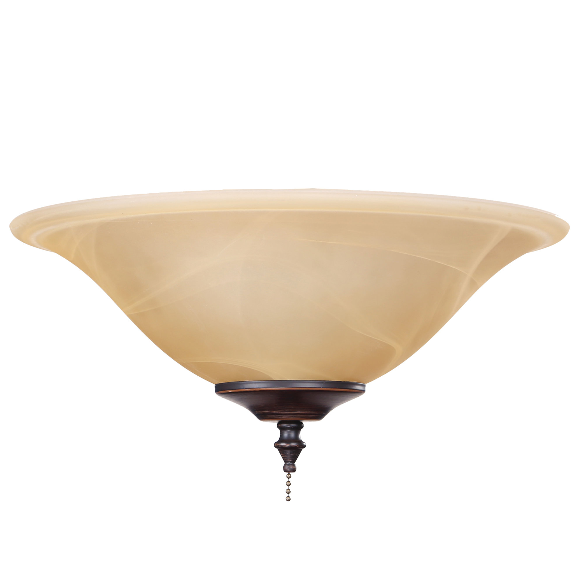 Charlton Home 1 Light Bowl Ceiling Fan Light Kit Wayfair