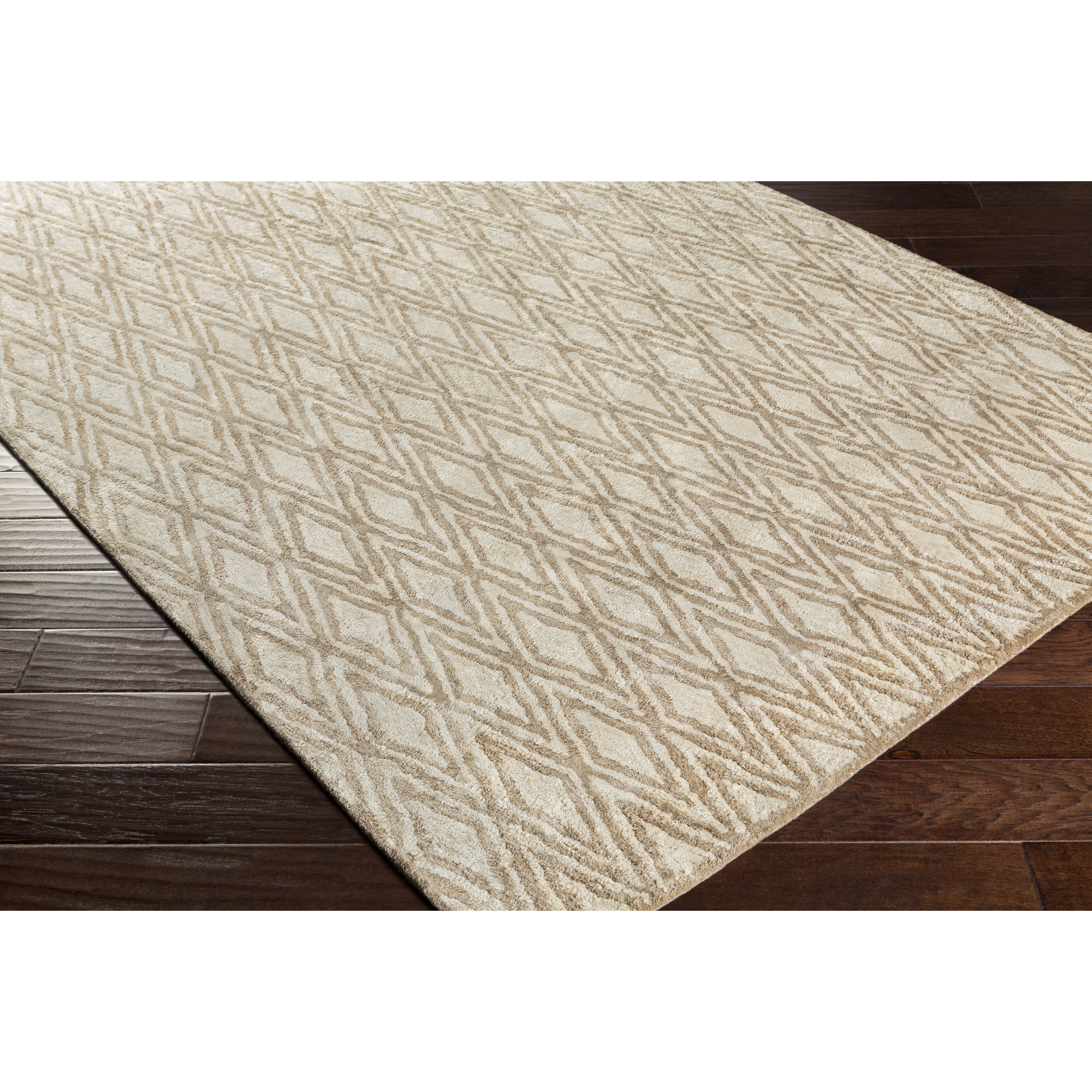 Varick Gallery Arenas HandWoven Ivory Area Rug & Reviews Wayfair