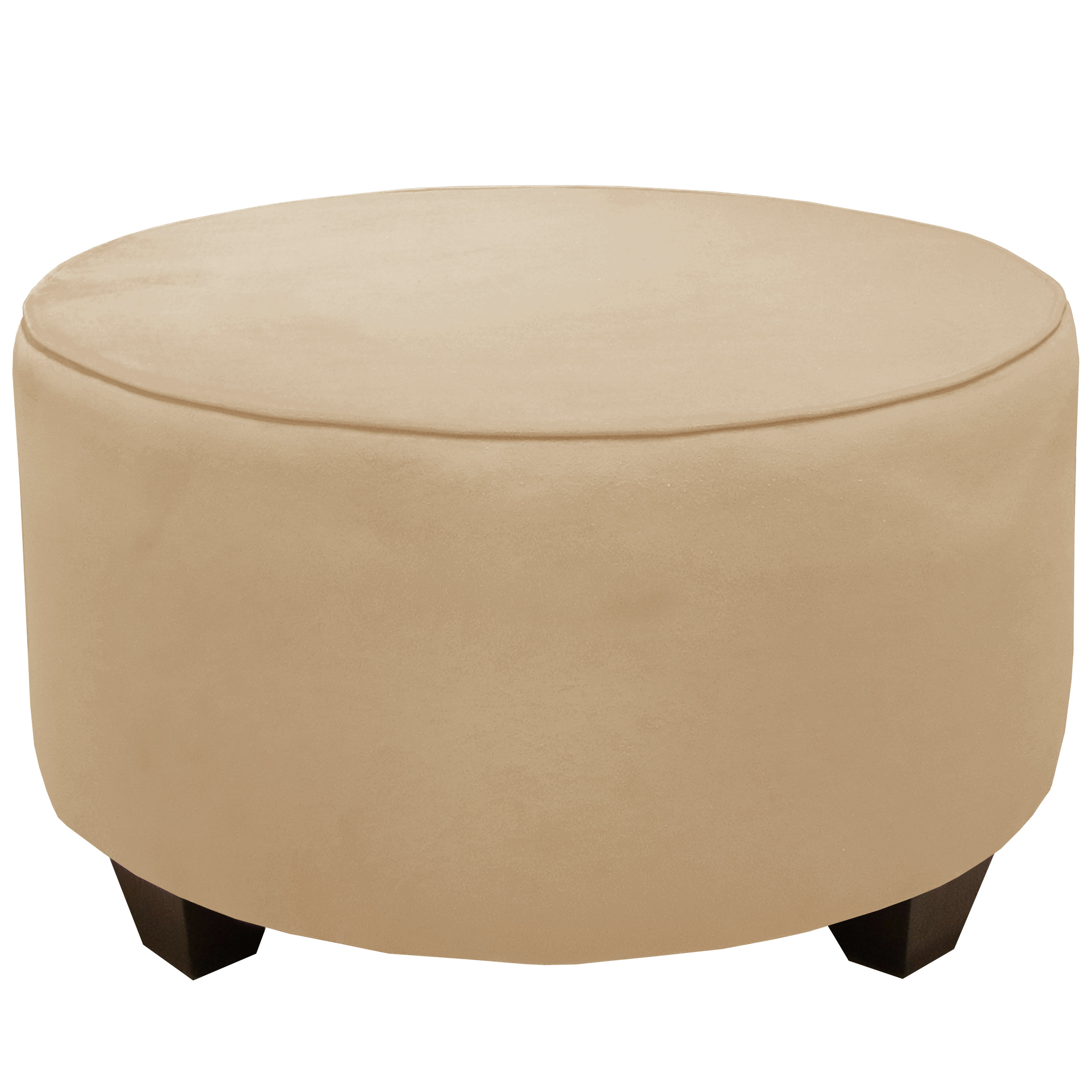 Brayden Studio Premier Round Cocktail Ottoman | Wayfair