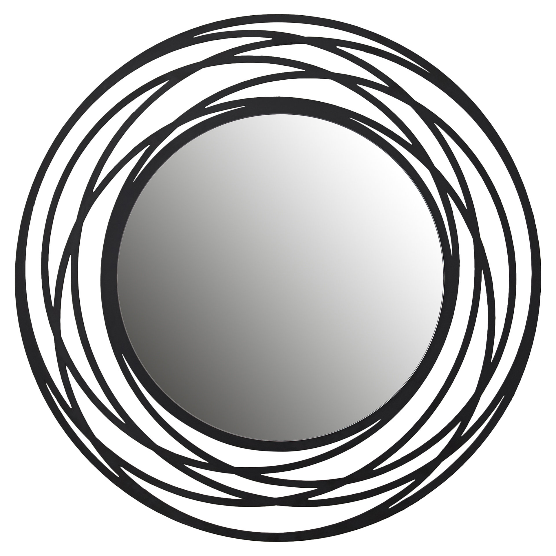 Brayden Studio Fluent Round Wall Mirror & Reviews Wayfair