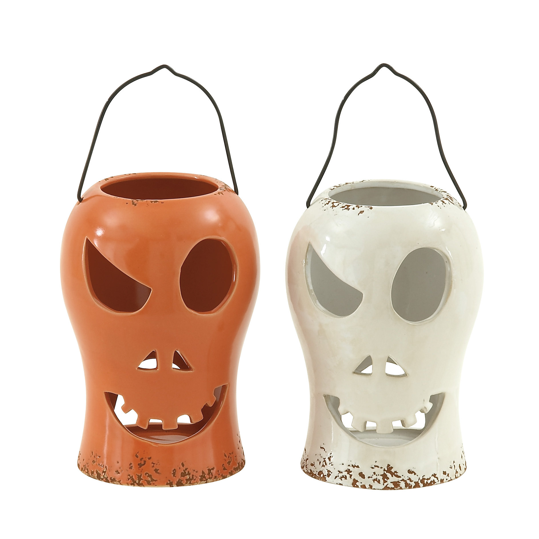 Brayden Studio Halloween Ceramic Lantern Wayfair