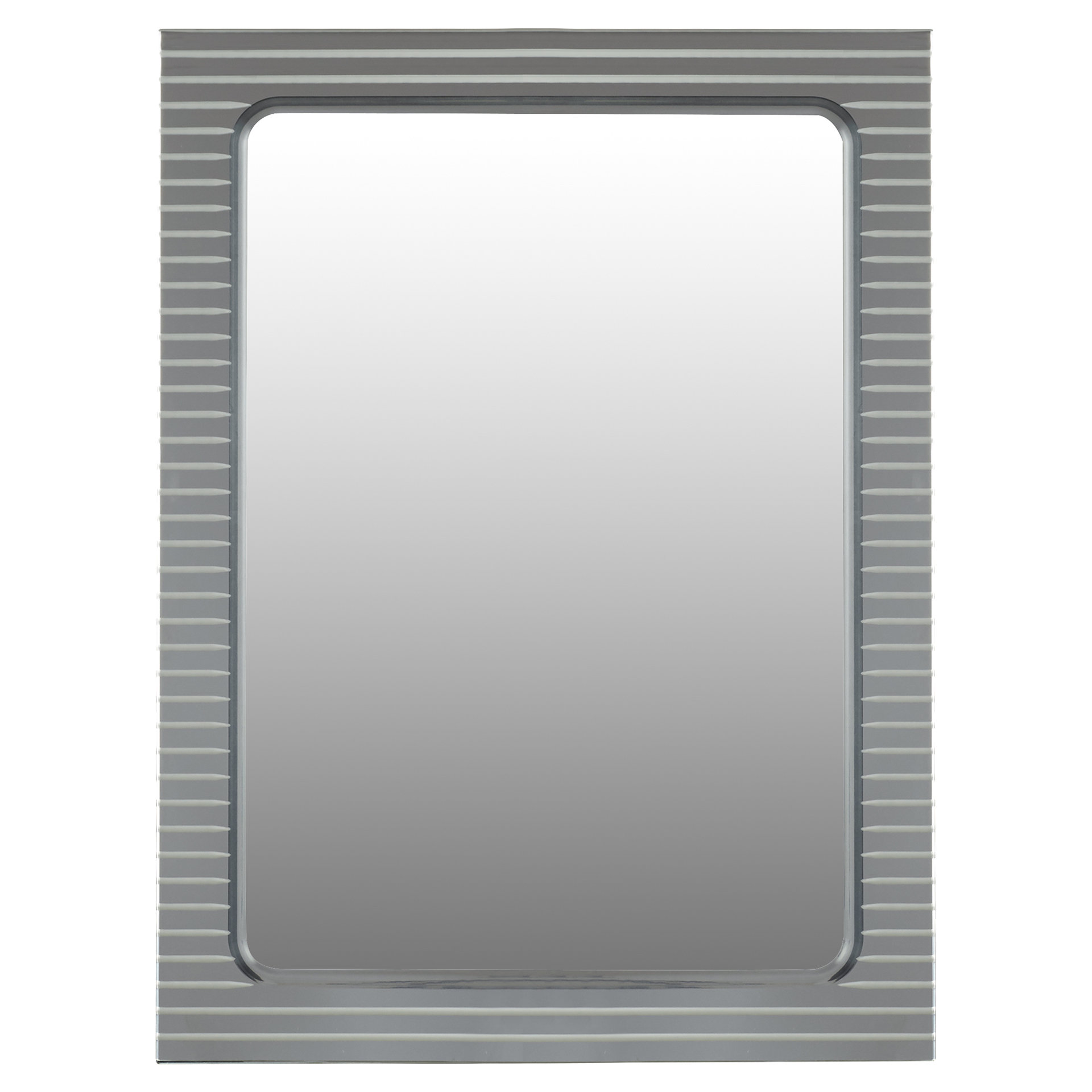 Brayden Studio Frameless VGroove Wall Mirror & Reviews Wayfair
