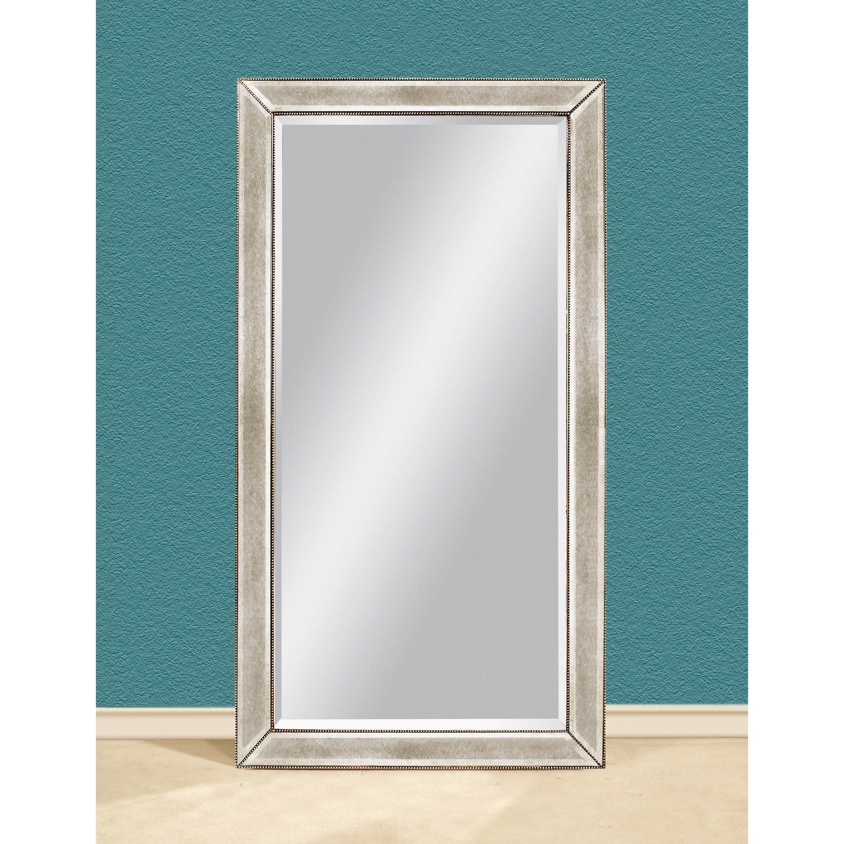 Brayden Studio Monier Beaded Leaner Mirror & Reviews Wayfair