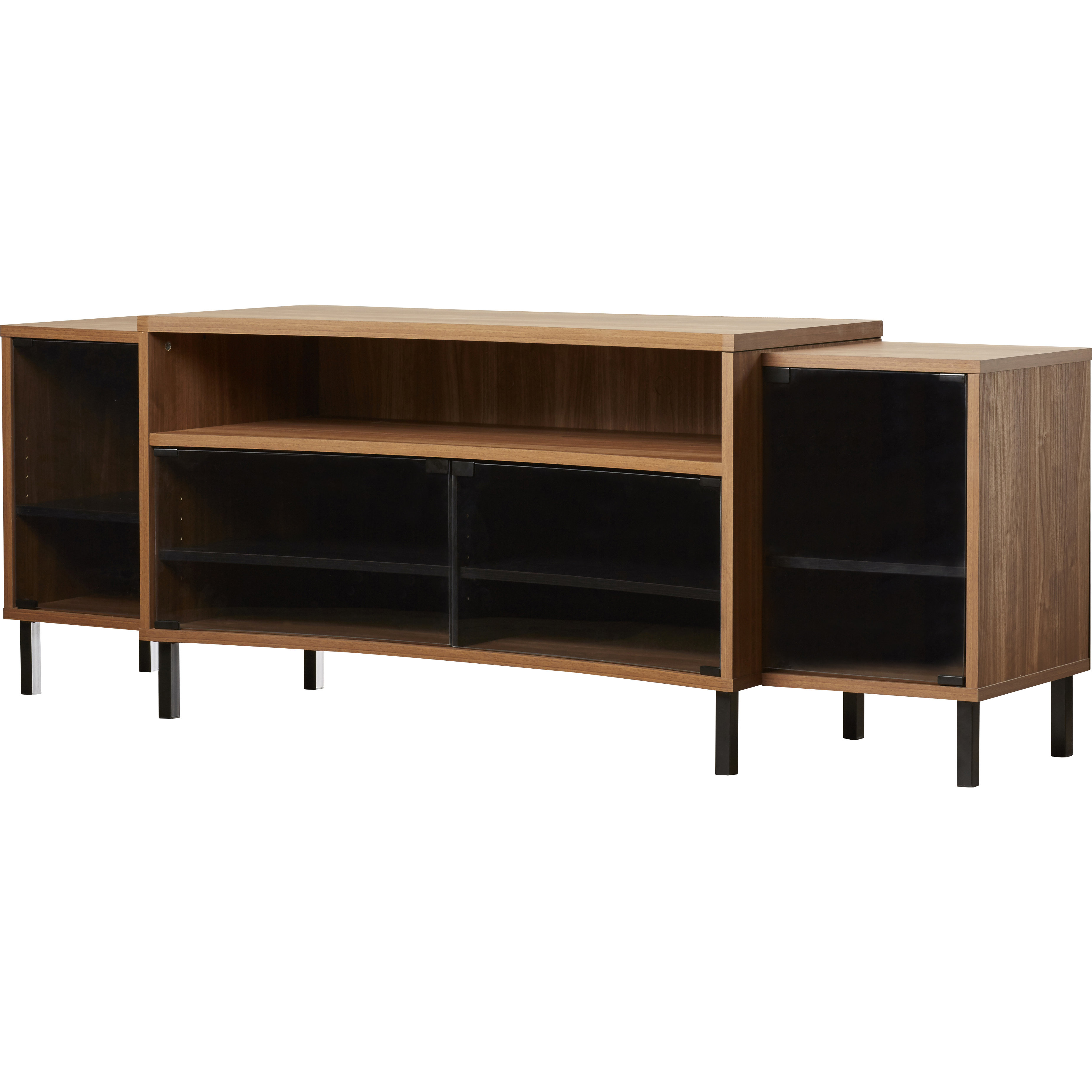 Brayden Studio Bracy Entertainment Credenza TV Stand & Reviews Wayfair